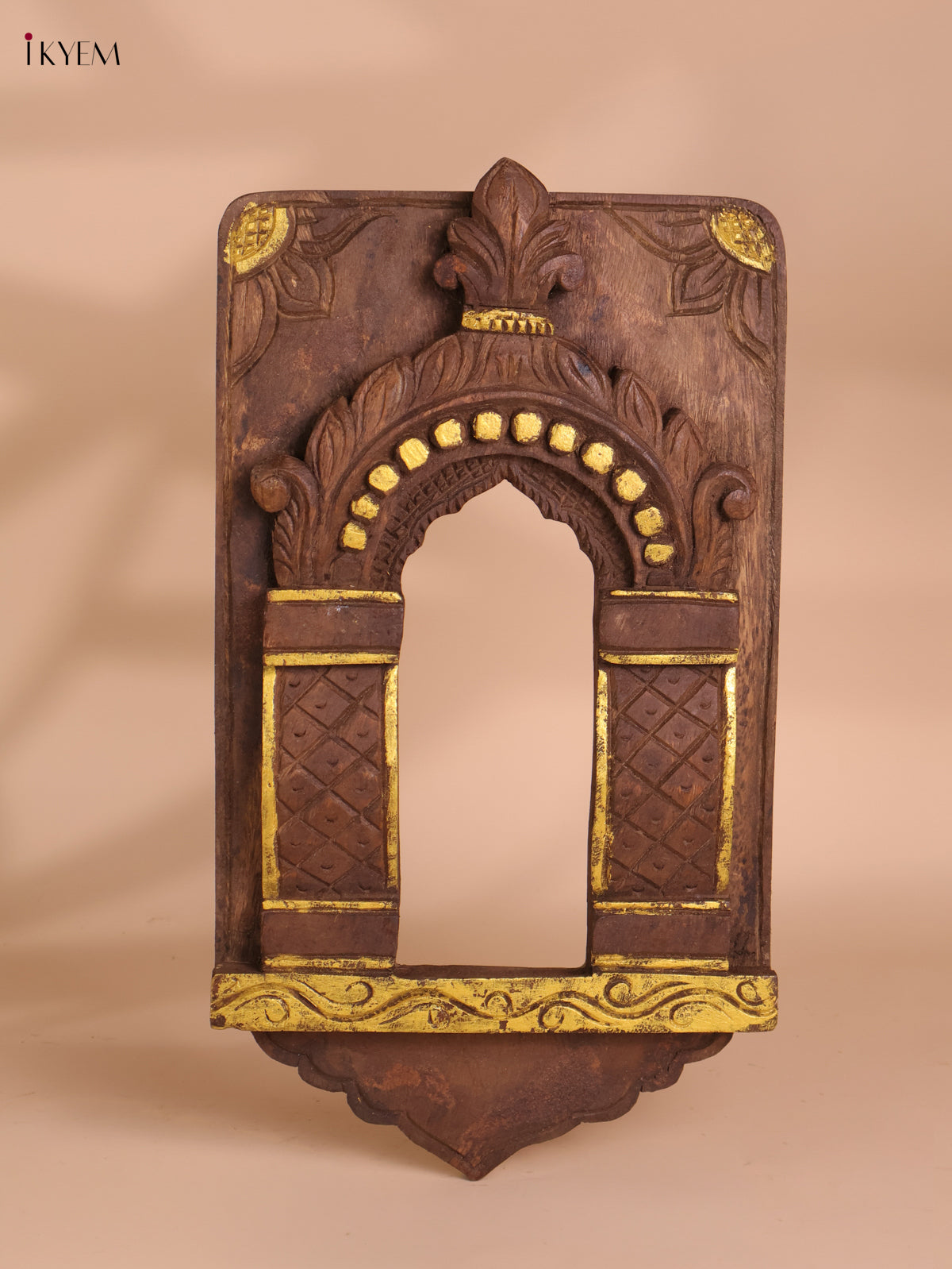 Wooden Hand Carved wall Frame (18x10)