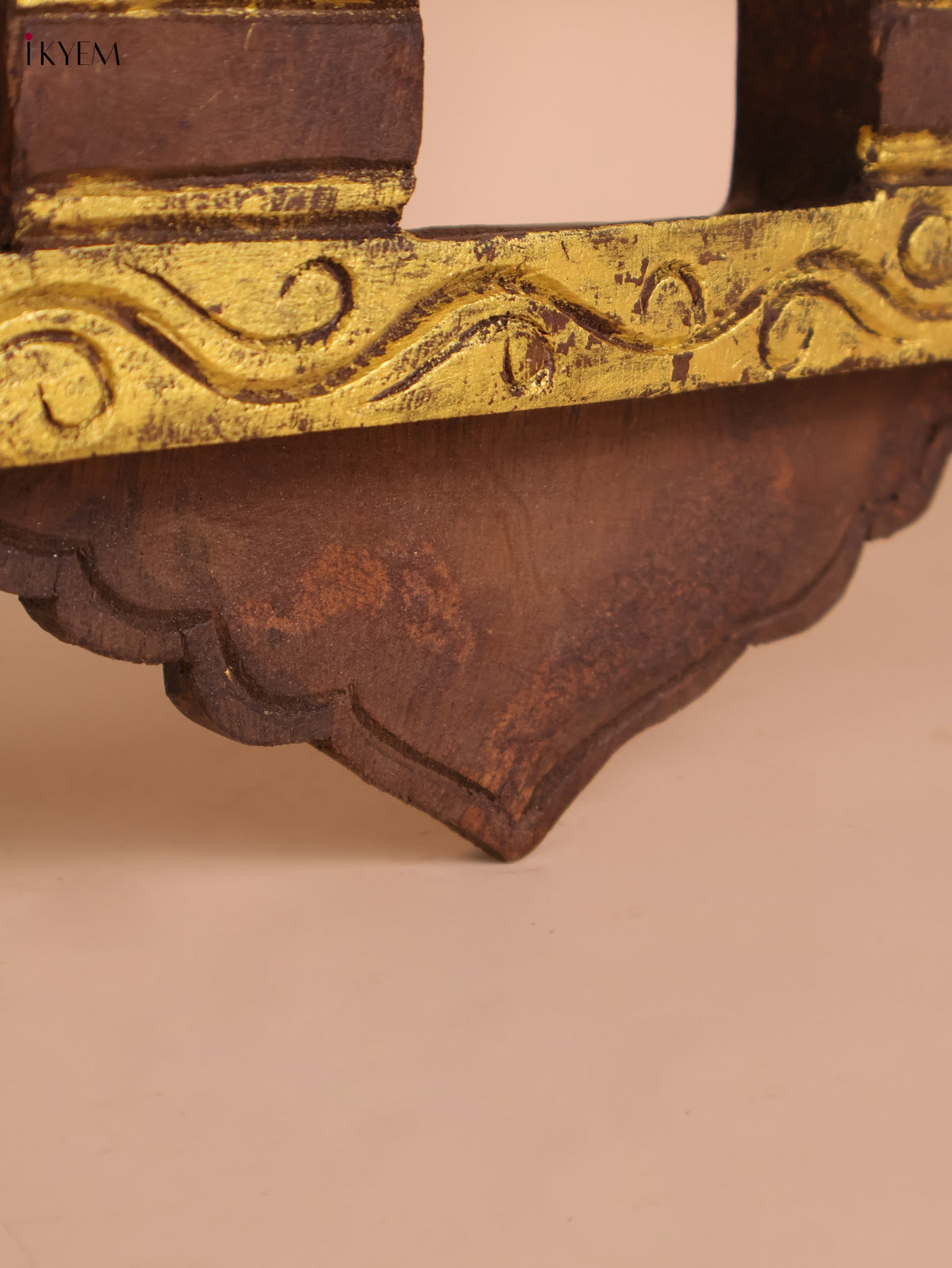 Wooden Hand Carved wall Frame (18x10)