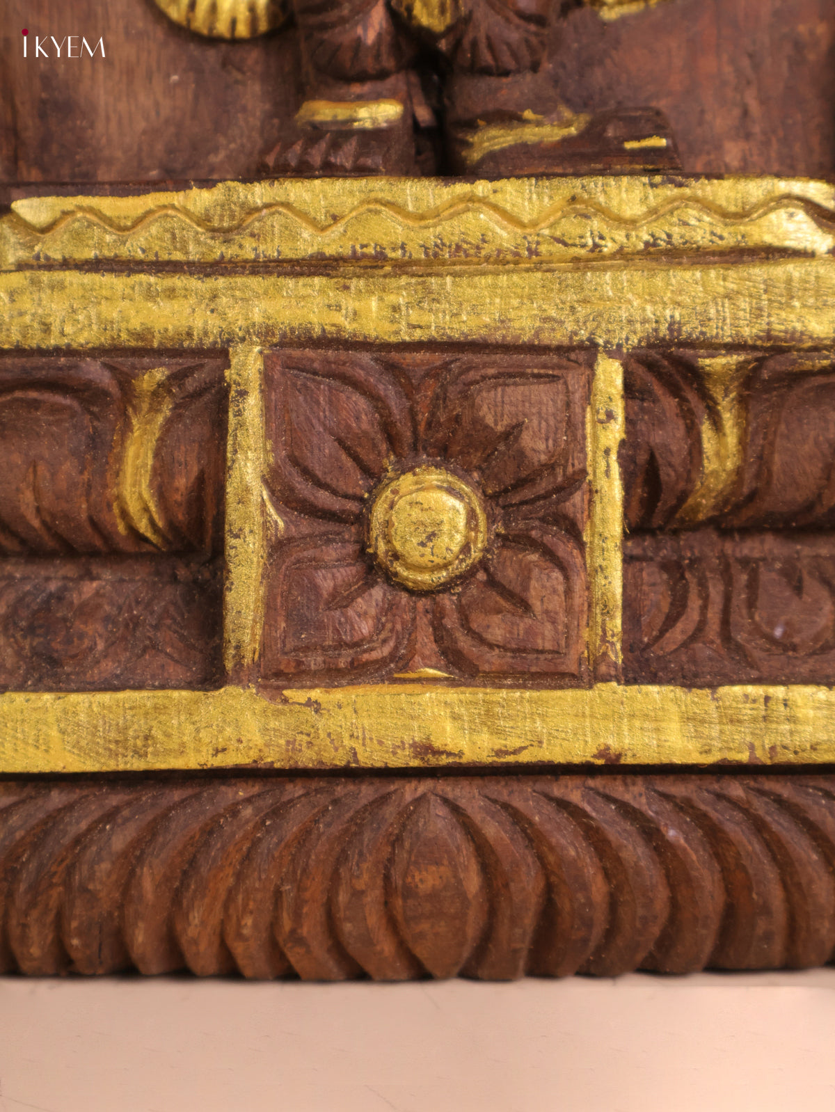 Wooden Hand Carved Varha Avataram Gopuram Vertical (24x12)