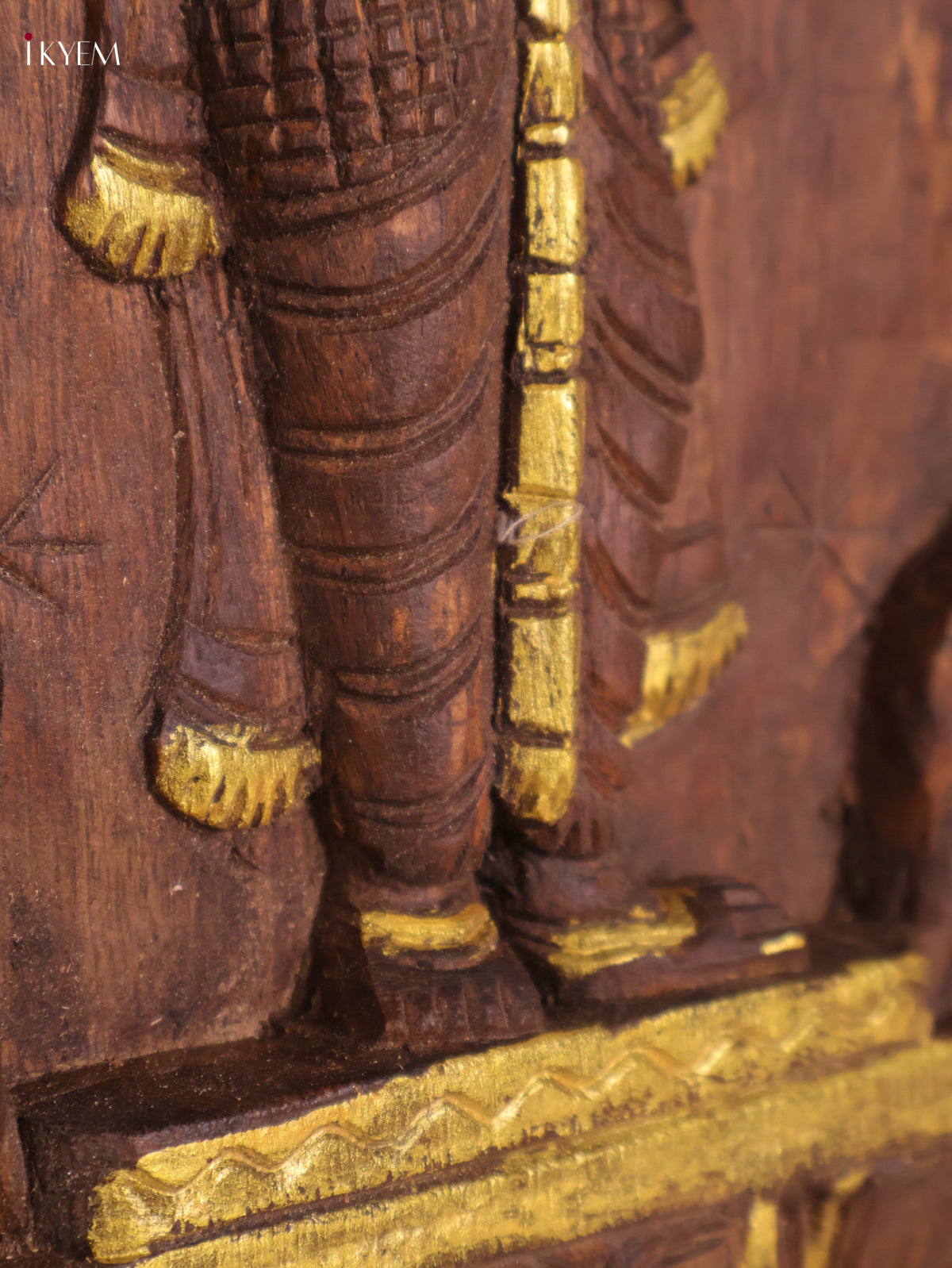 Wooden Hand Carved Varha Avataram Gopuram Vertical (24x12)