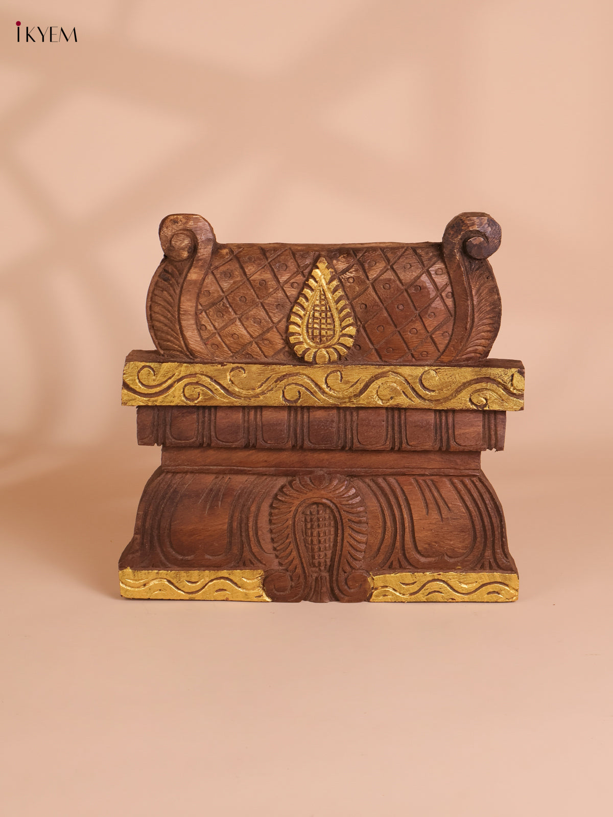 Wooden Hand Carved Gopuram (12x12)