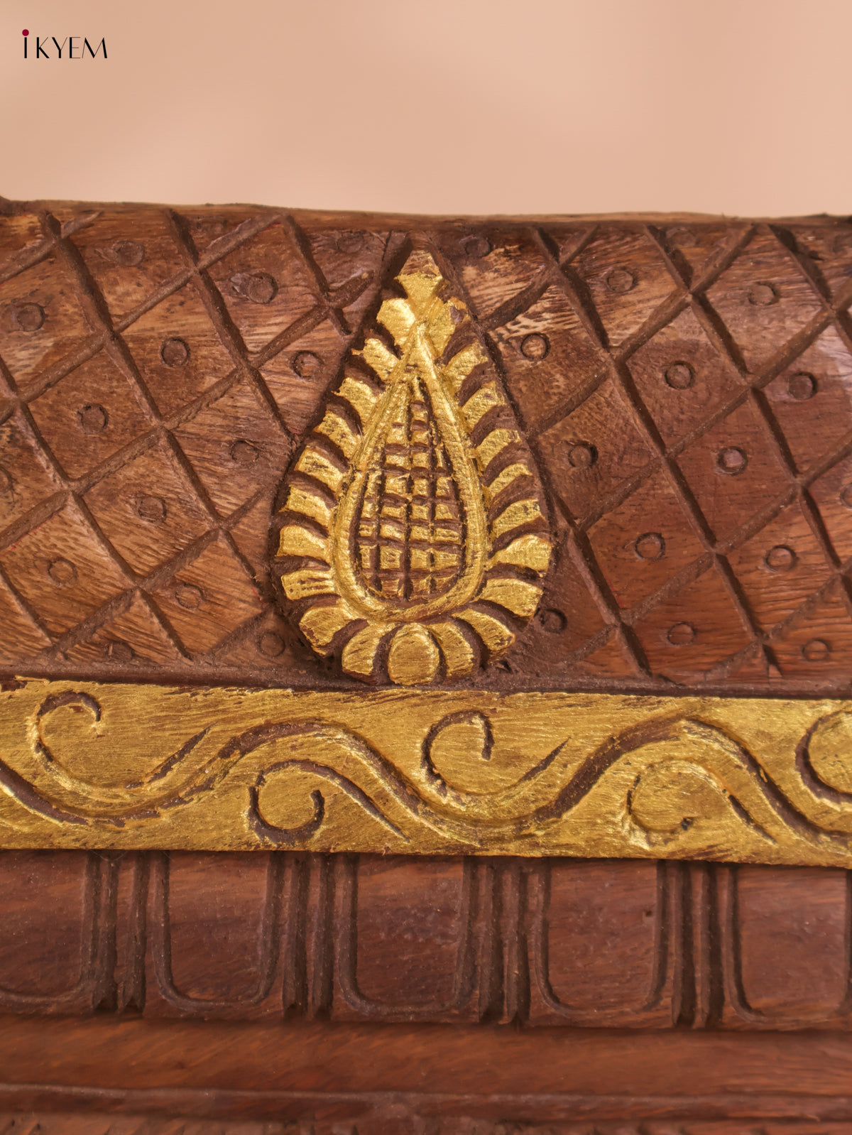 Wooden Hand Carved Gopuram (12x12)