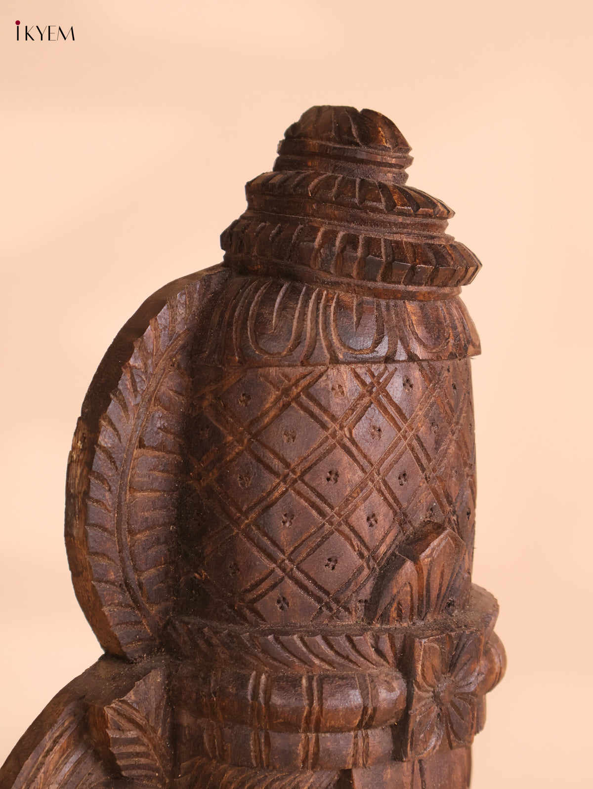 Wooden Hand Carved Painted Lord Balaji Heads(18x10)
