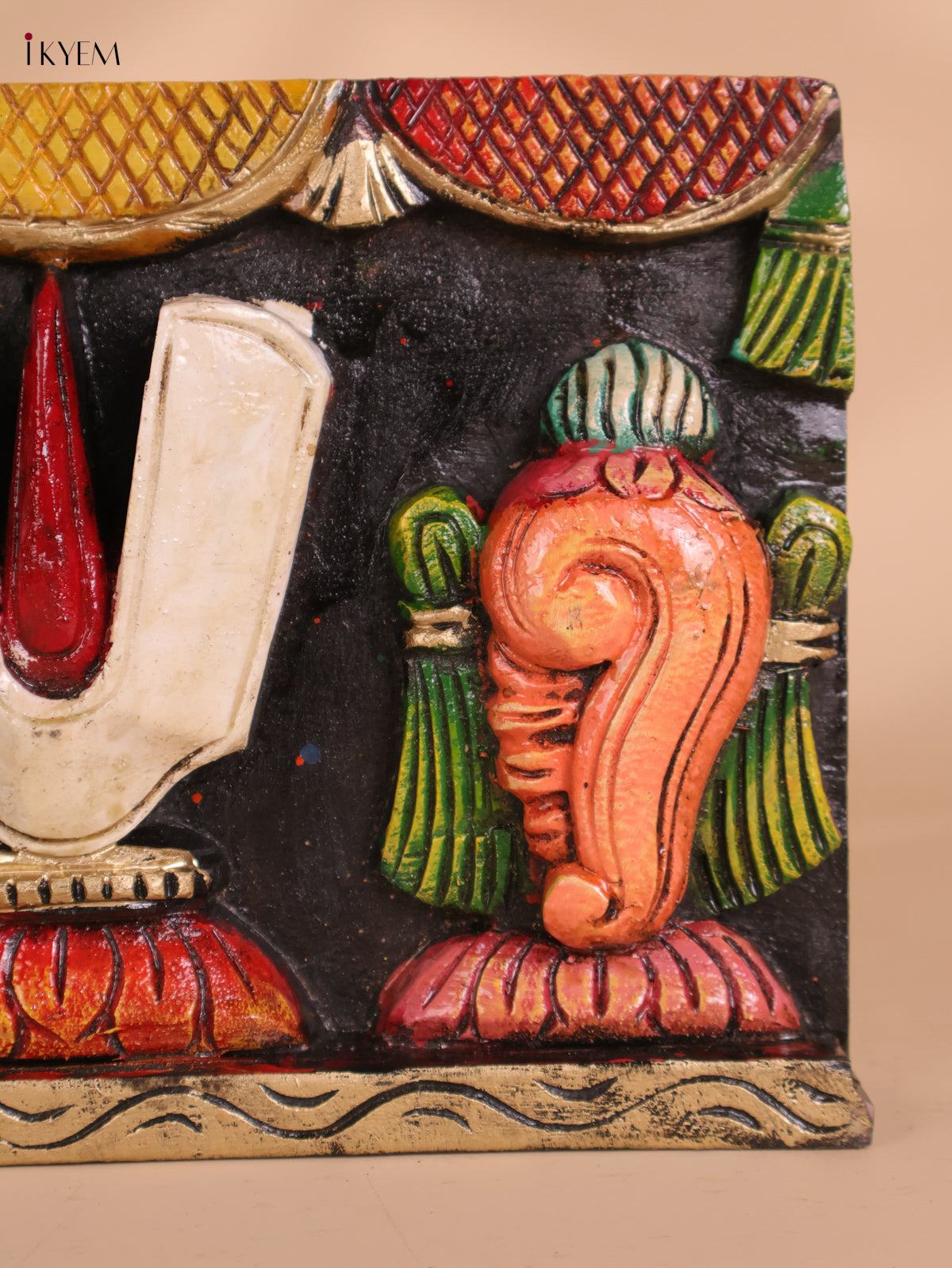 Wooden Hand Carved Painted Namam Panels (8x12)
