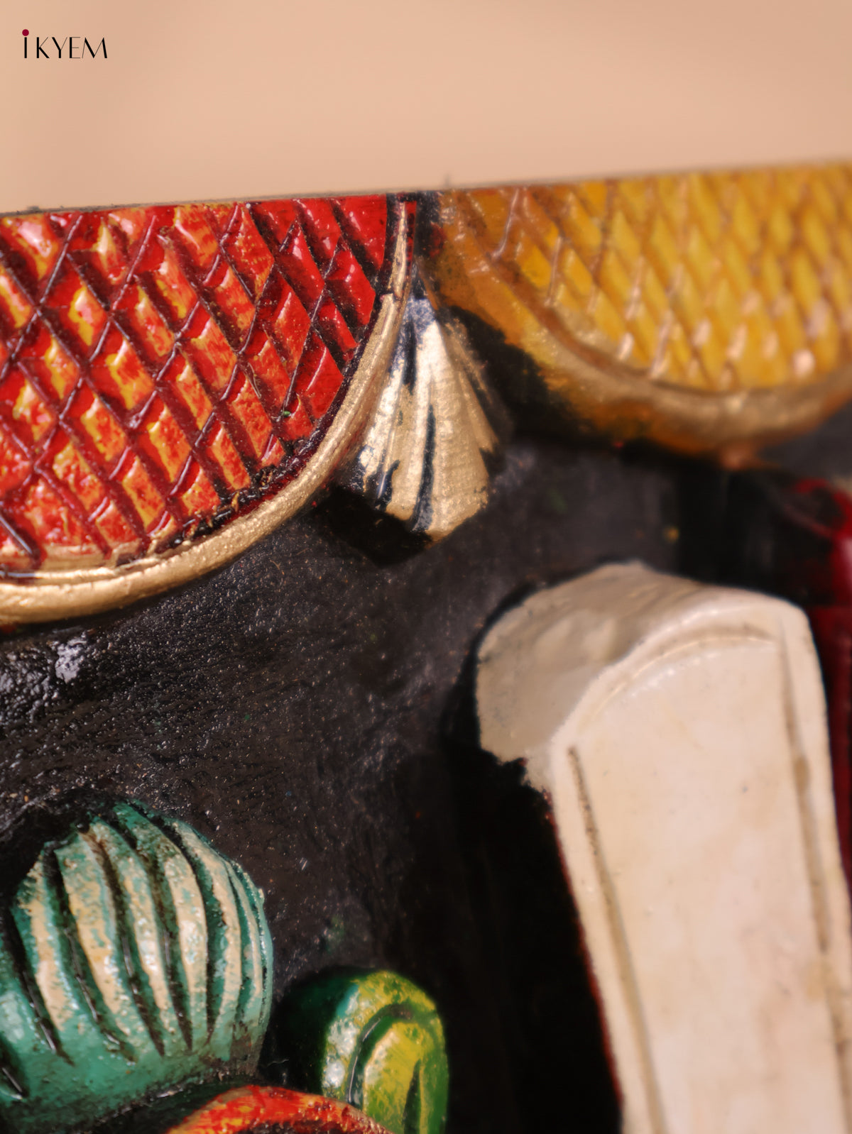 Wooden Hand Carved Painted Namam Panels (8x12)