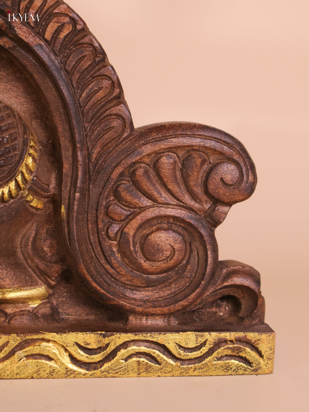 Wooden Hand Carved Kalasam Panels (12x24)