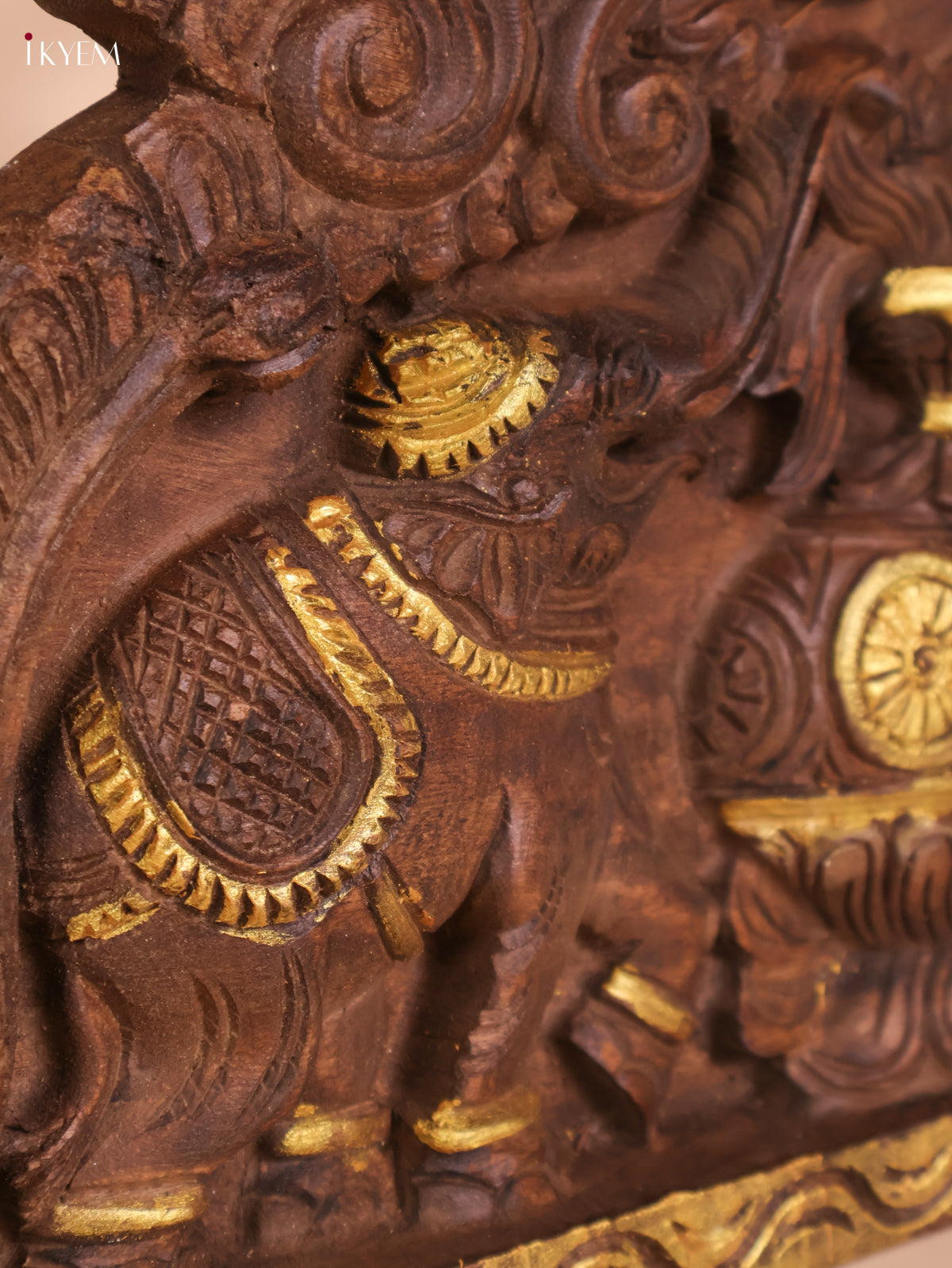 Wooden Hand Carved Kalasam Panels (12x24)