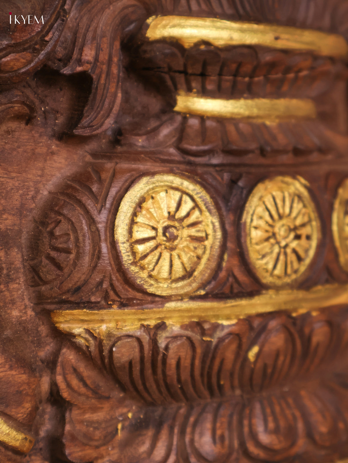 Wooden Hand Carved Kalasam Panels (12x24)