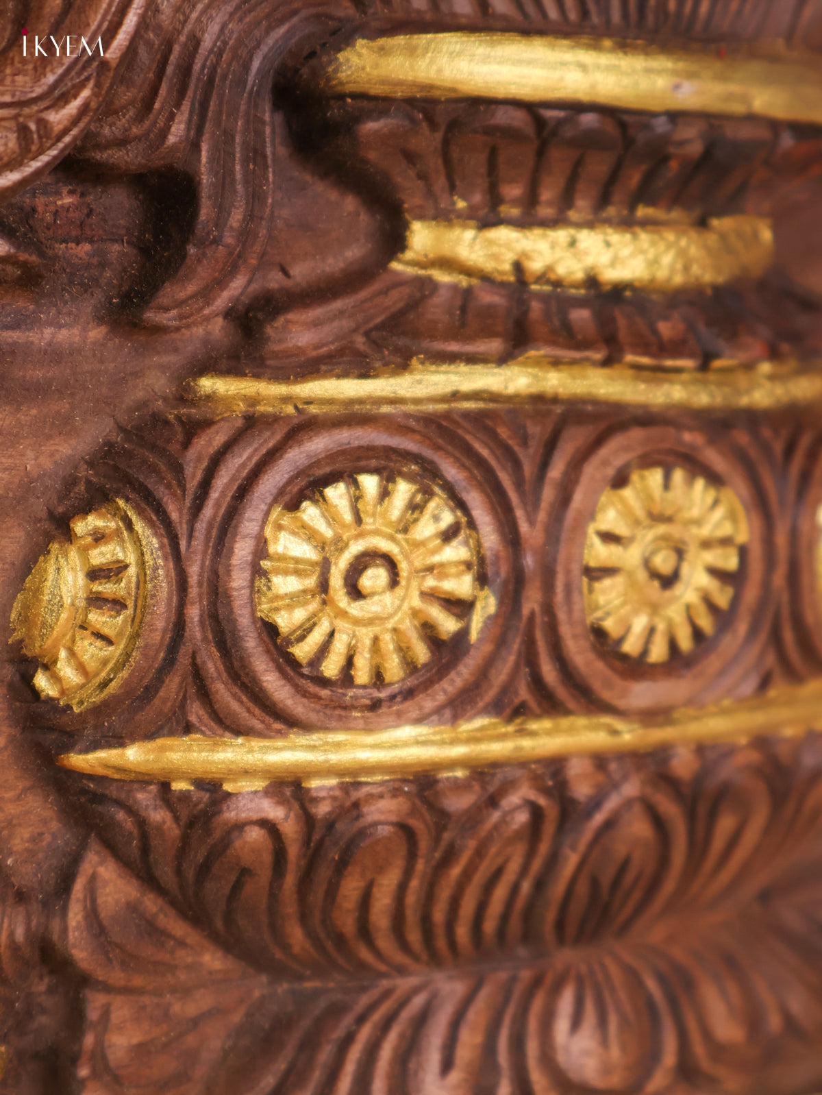 Wooden Hand Carved Kalasam Panels (12x24)