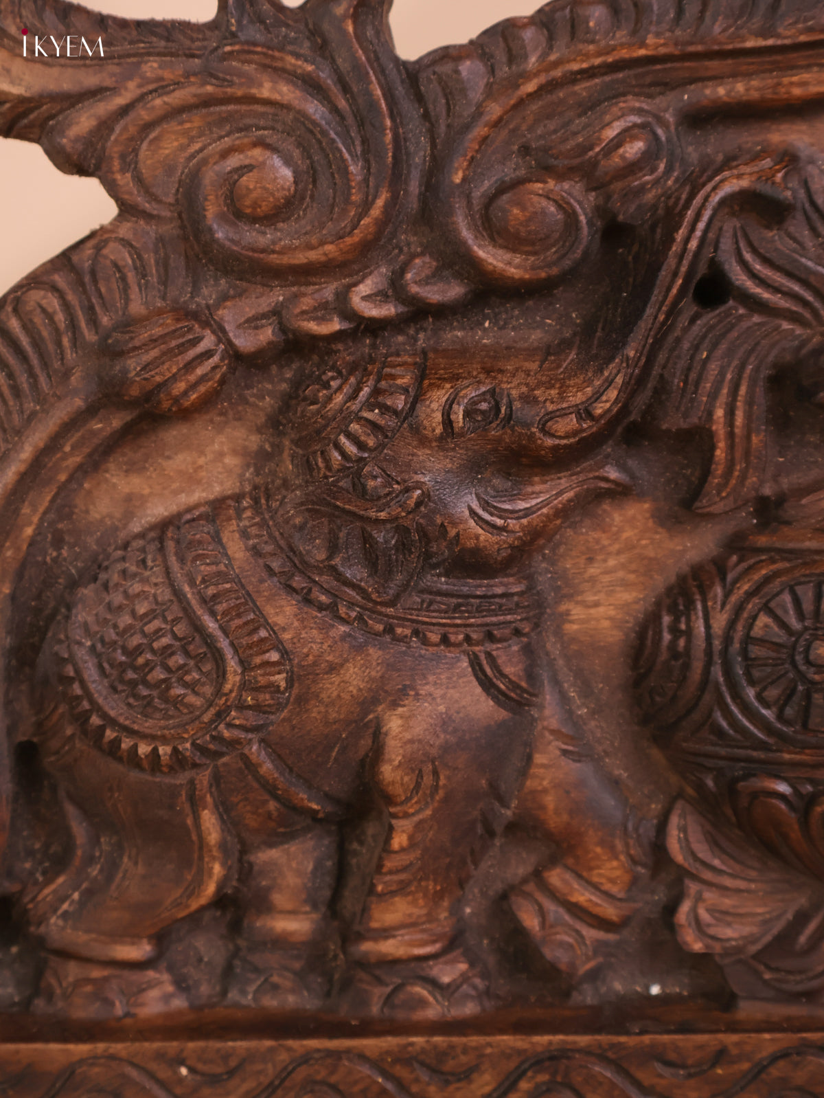 Wooden Hand Carved Kalasam Panels (12x24)