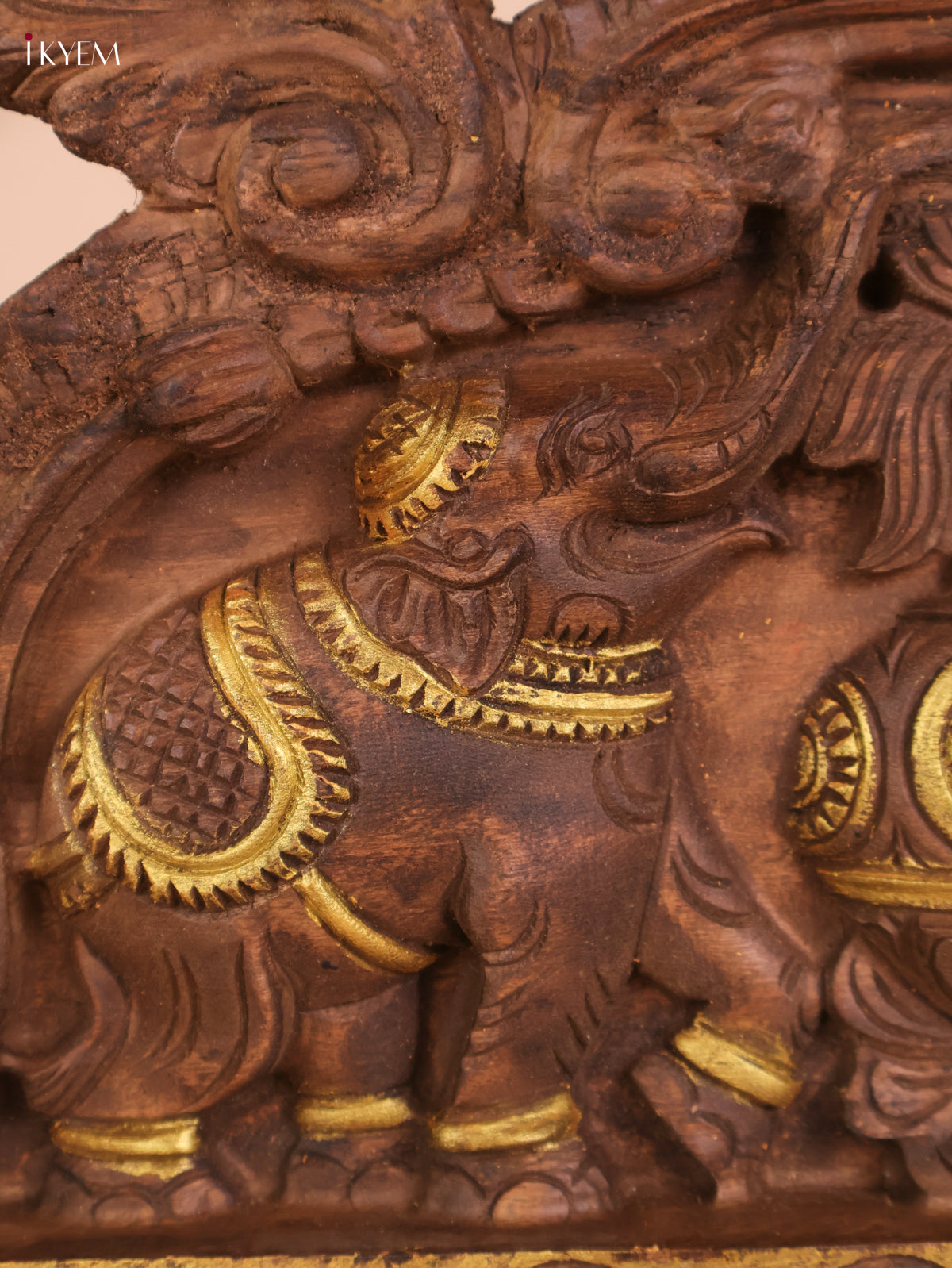 Wooden Hand Carved Kalasam Panels (12x24)