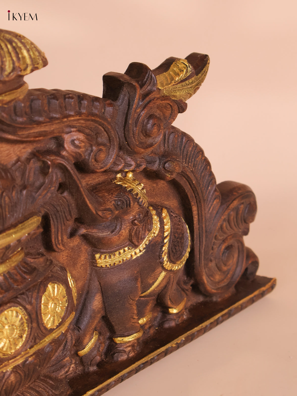 Wooden Hand Carved Kalasam Panels (12x24)