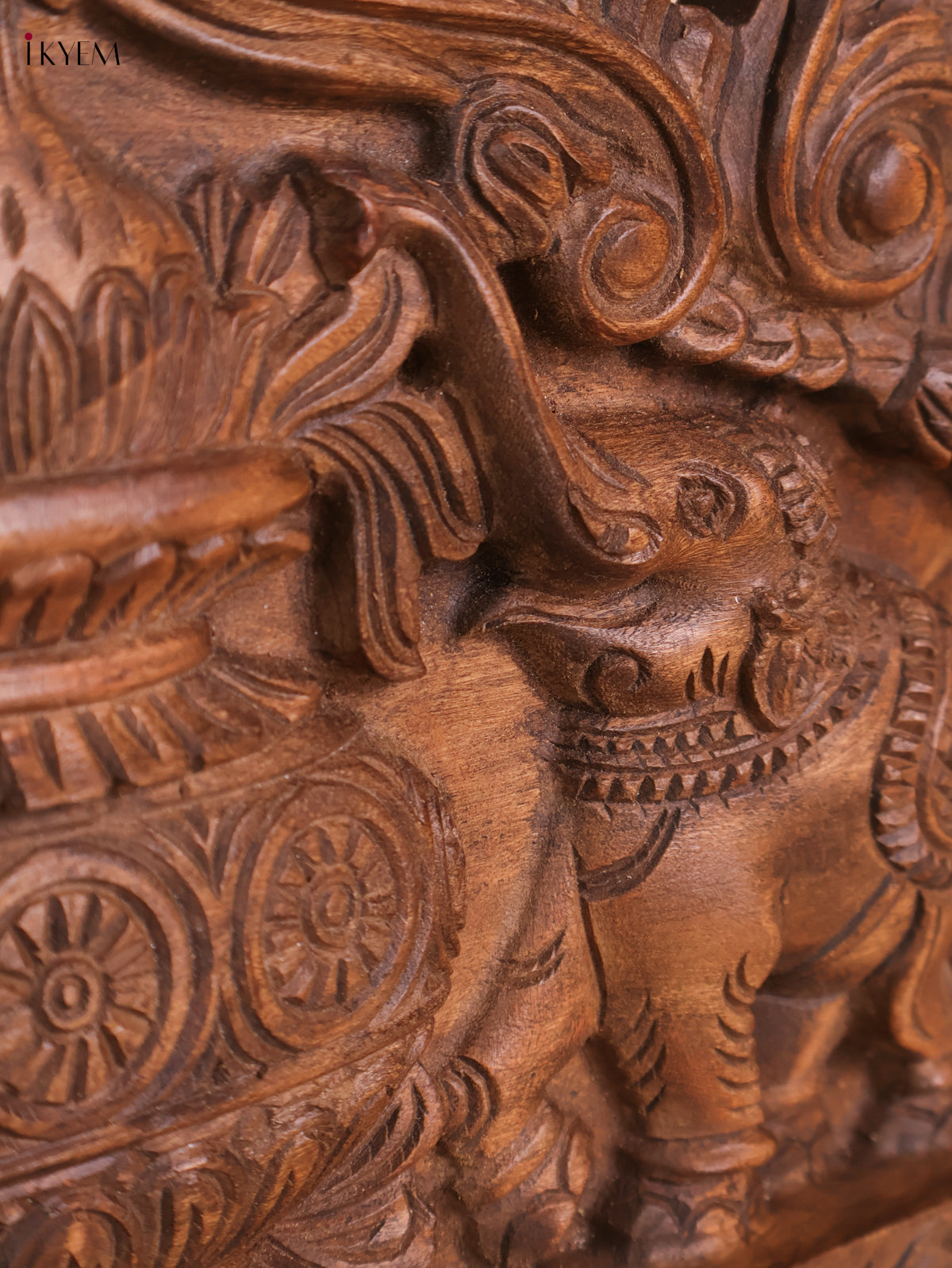 Wooden Hand Carved Kalasam Panels (12x24)