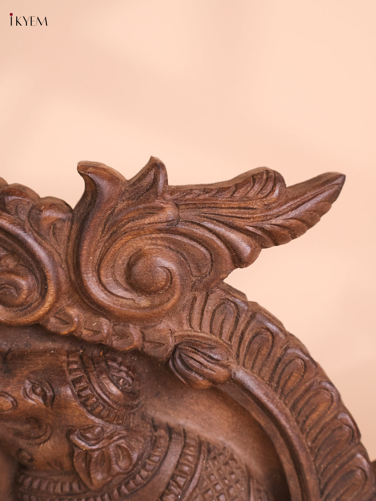Wooden Hand Carved Kalasam Panels (12x24)