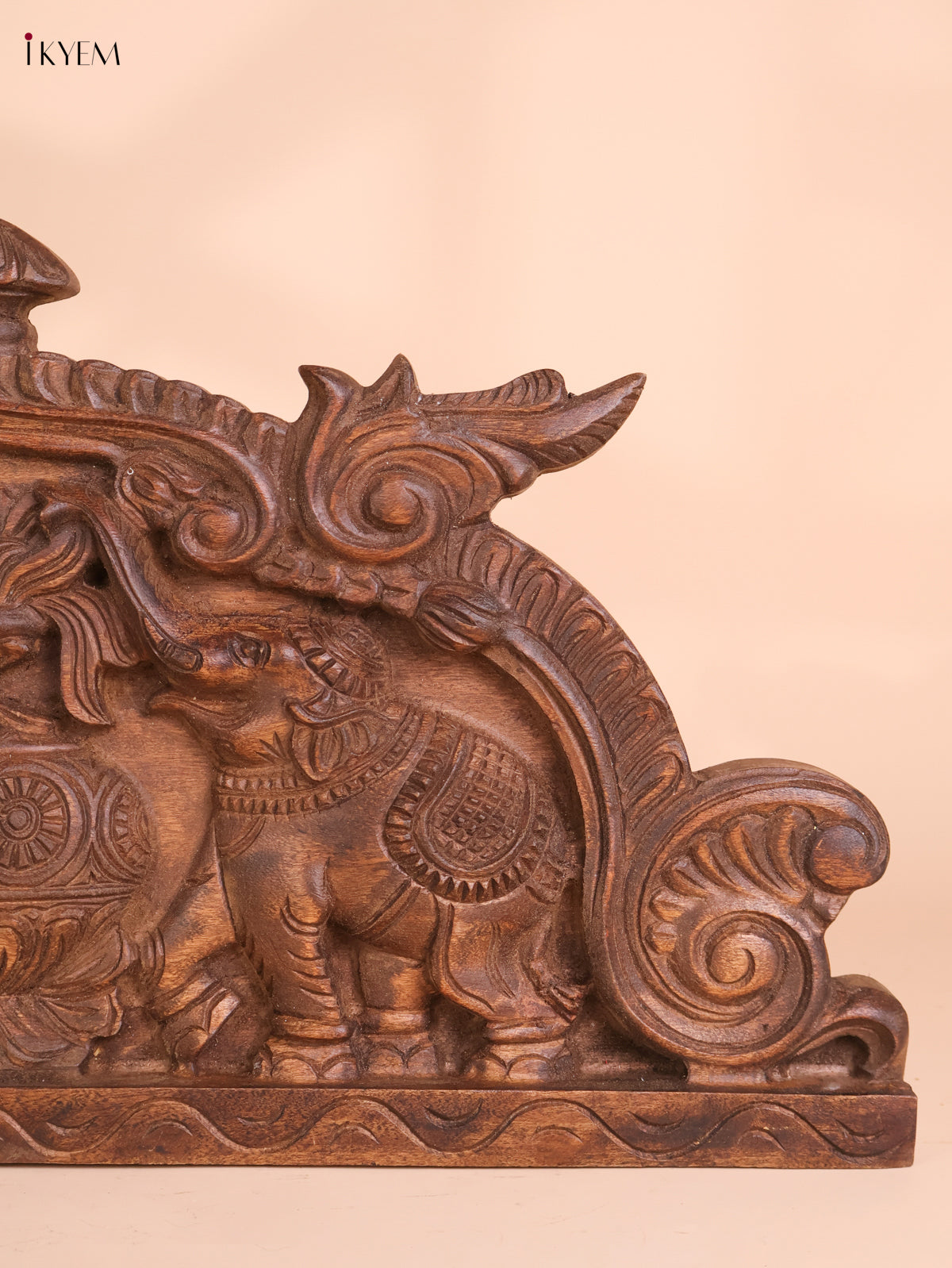 Wooden Hand Carved Kalasam Panels (12x24)