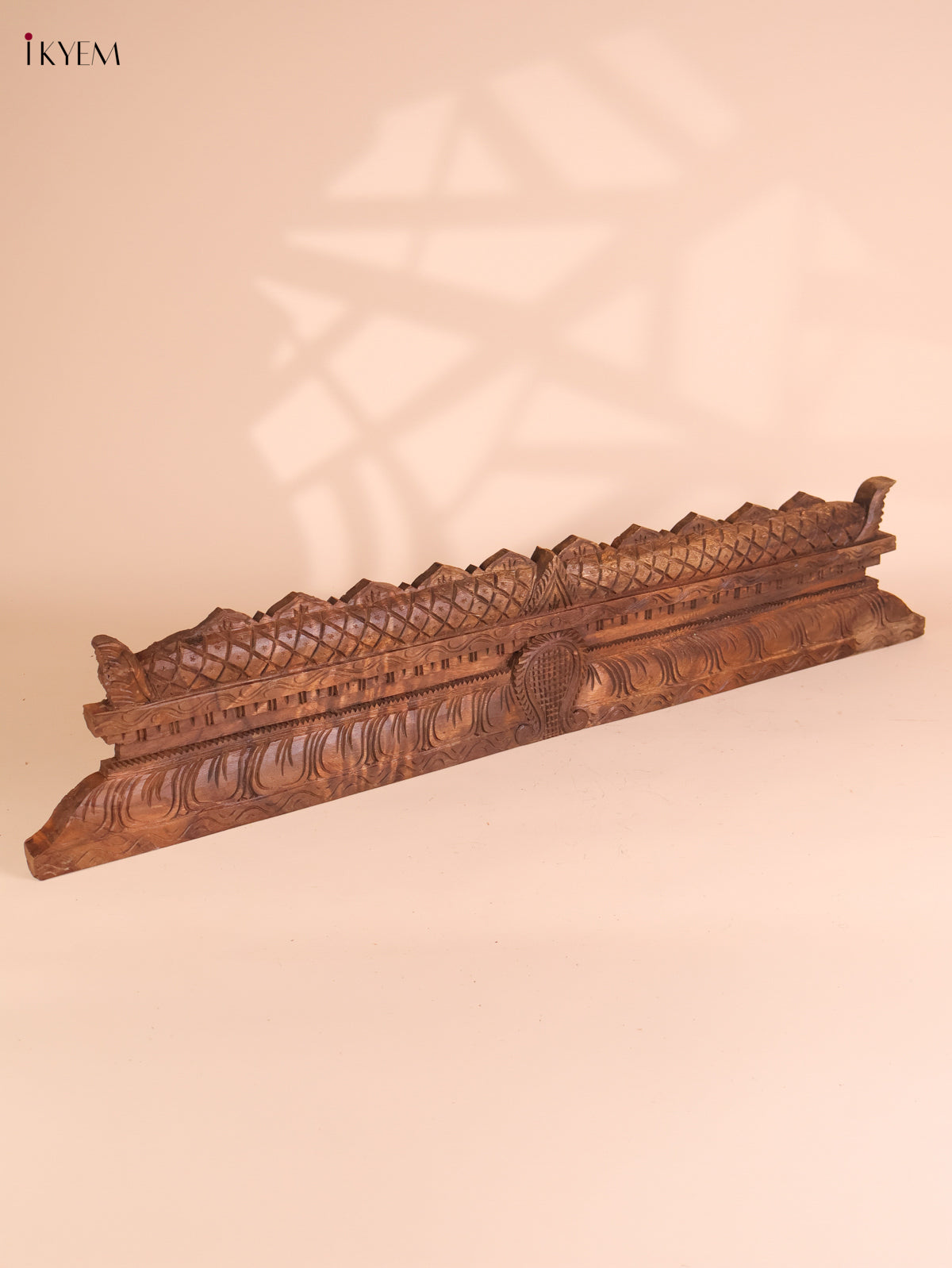 Wooden Hand Carved Horizandal Gopuram(8x42)