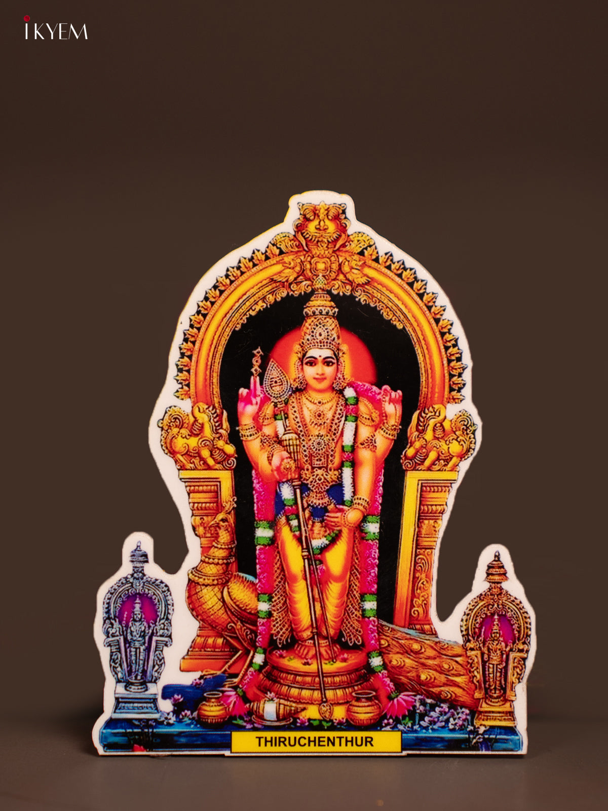 Arupadai Veedu Murugan Fridge Magnet Set -2