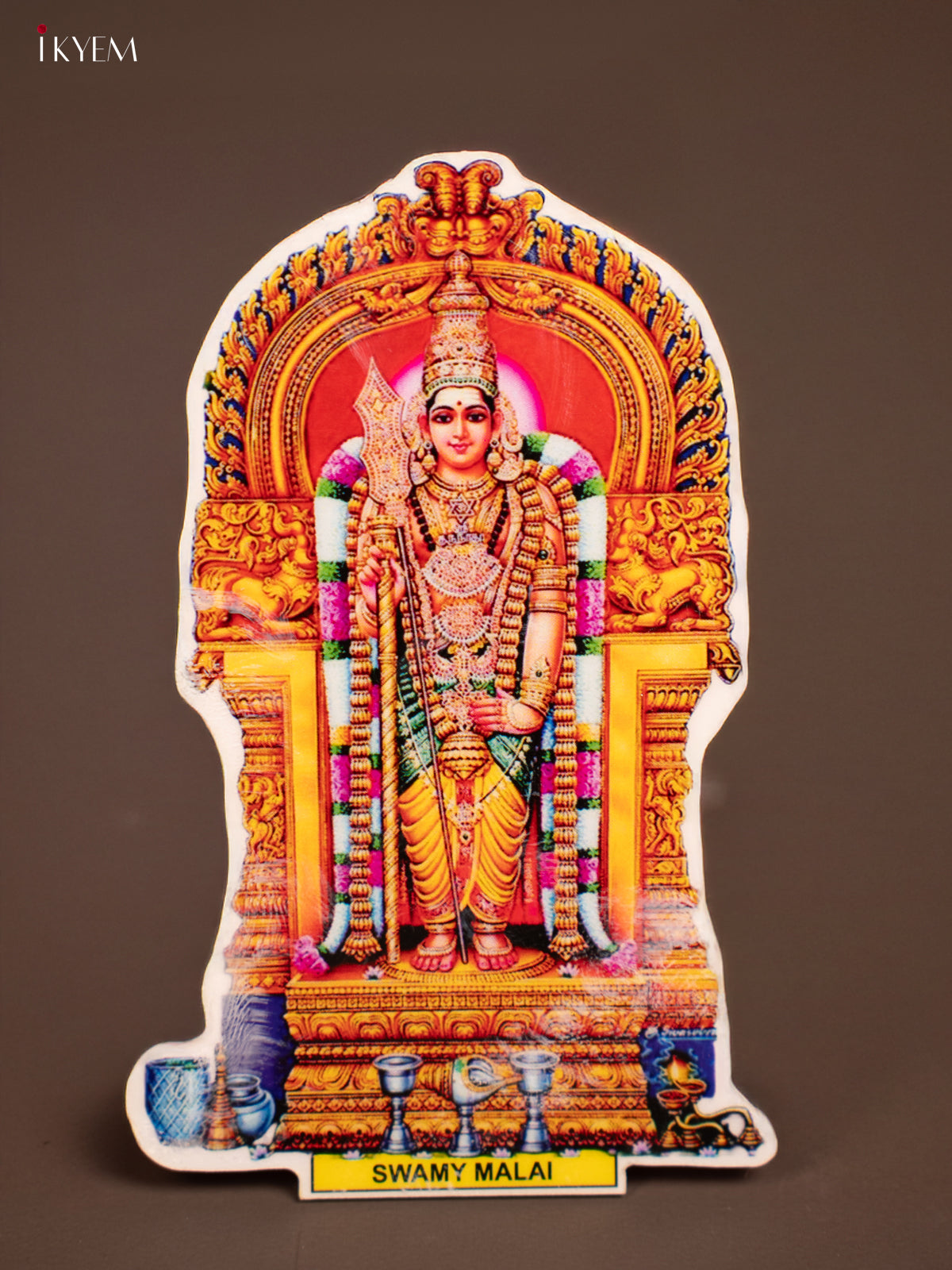 Arupadai Veedu Murugan Fridge Magnet Set -4