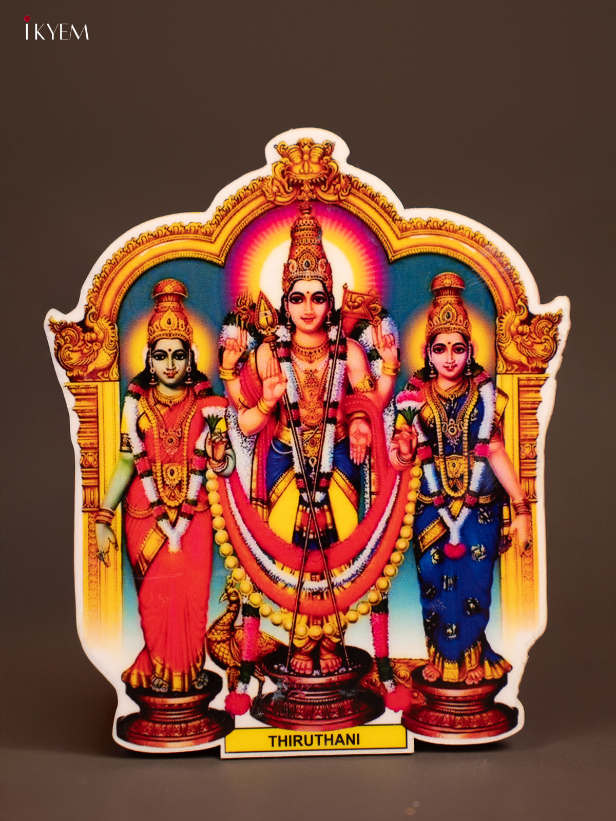 Arupadai Veedu Murugan Fridge Magnet Set -5