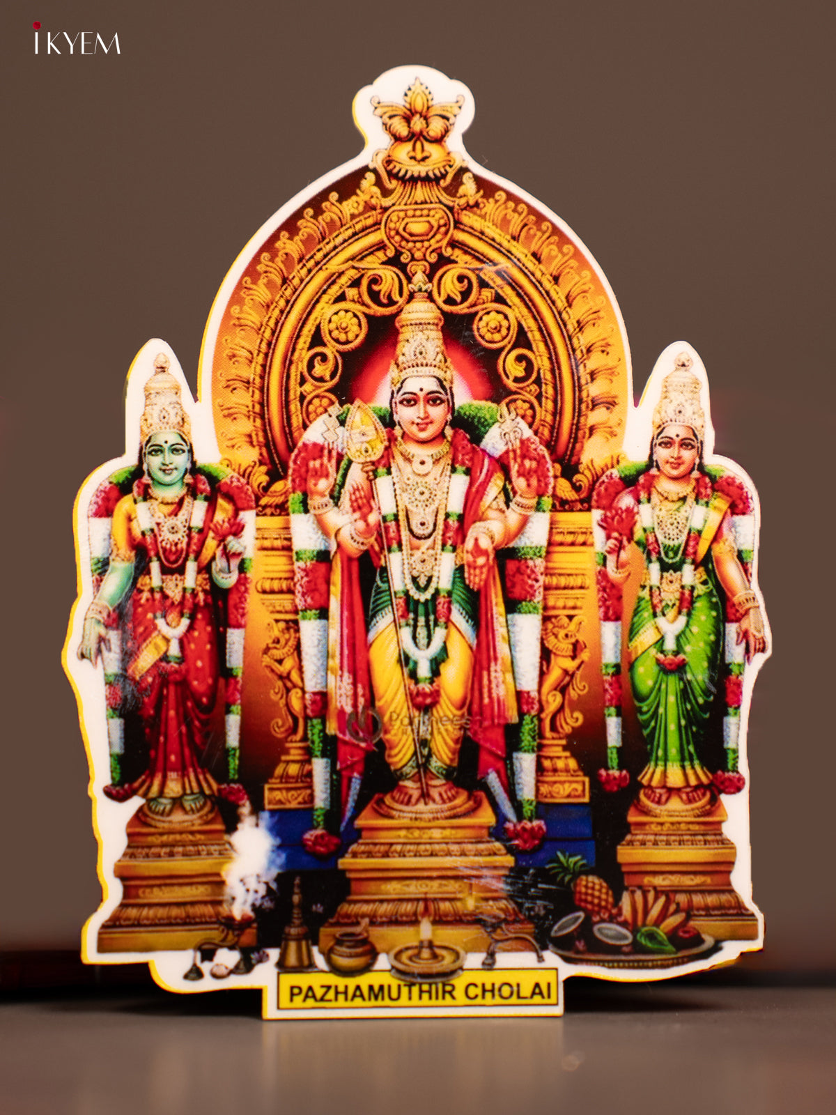 Arupadai Veedu Murugan Fridge Magnet Set -6