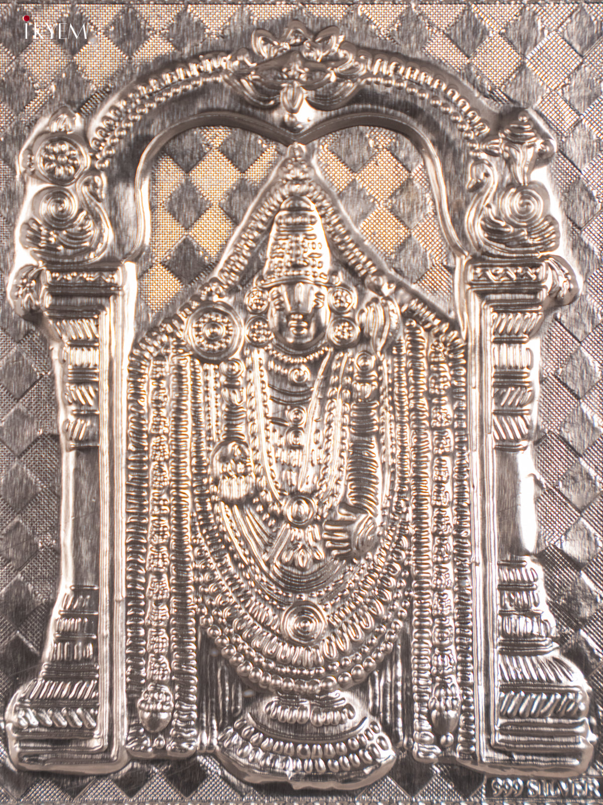 German Silver Tirupathi Balaji Photo frame -2