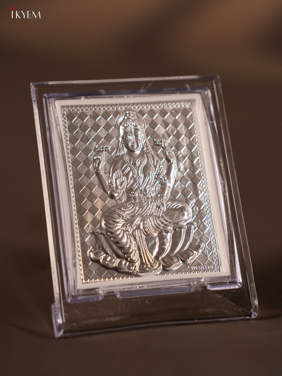 German Silver Lakshmi Photo frame/stand -1