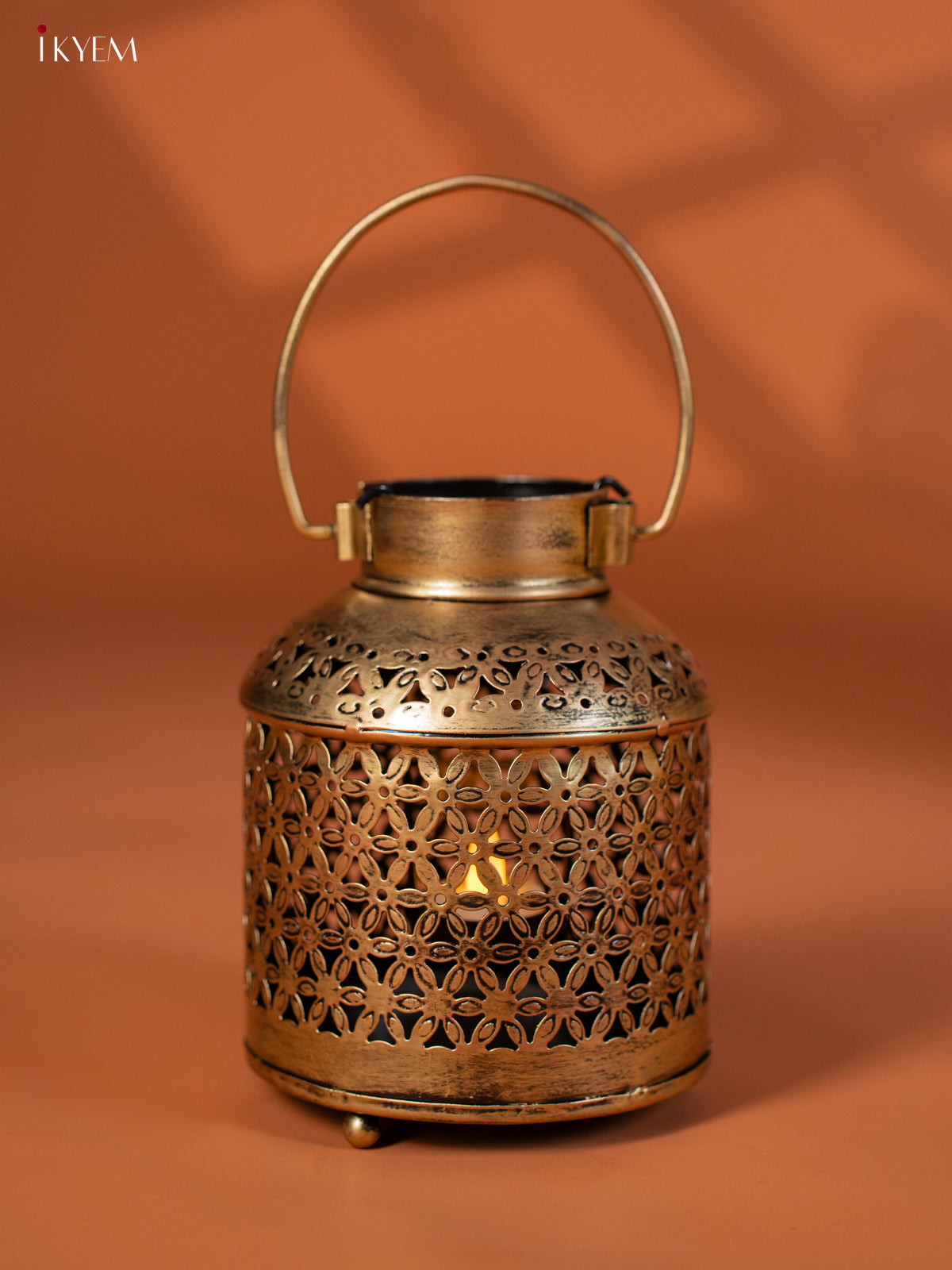 Metal Milk Jar T- Light - KG01141