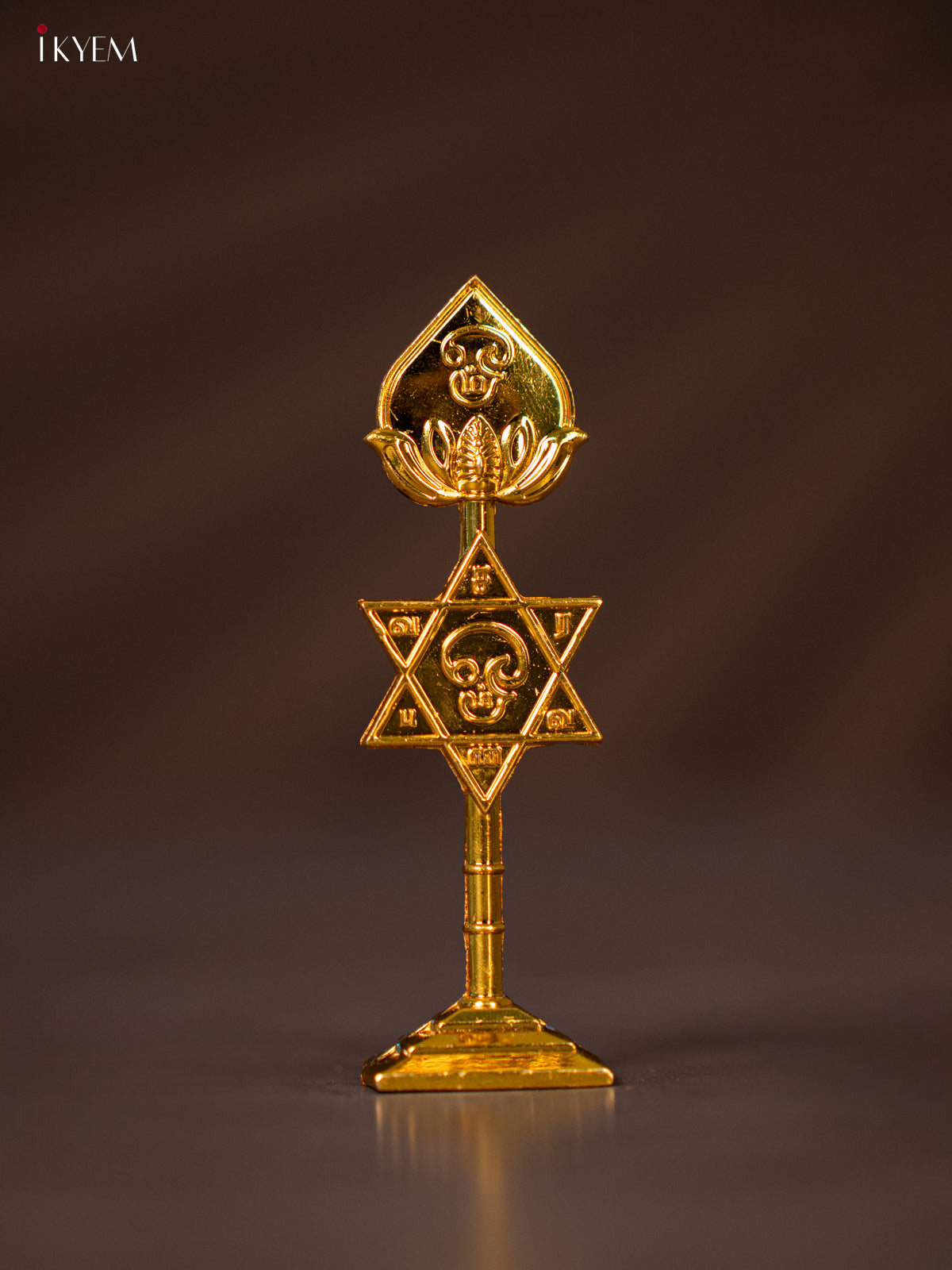 Auspicious Gold Plated OM Vel -3