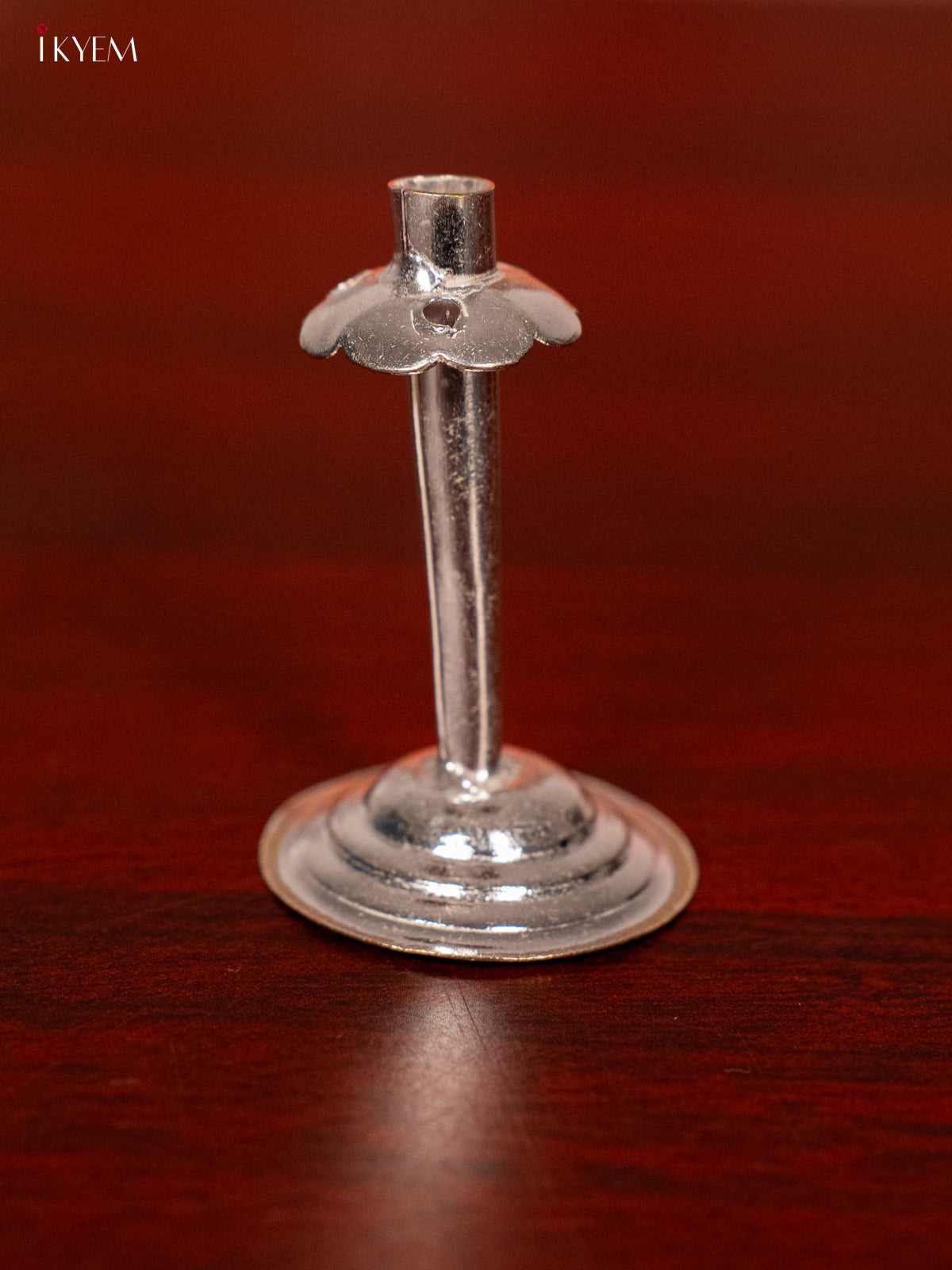 Grand German Silver Pooja Thali Set With Ganesha & Lakshmi Idols -4