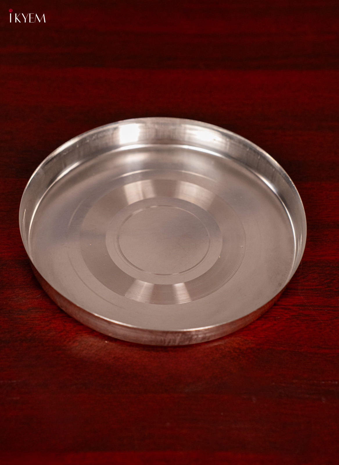 Grand German Silver Pooja Thali Set With Ganesha & Lakshmi Idols -7