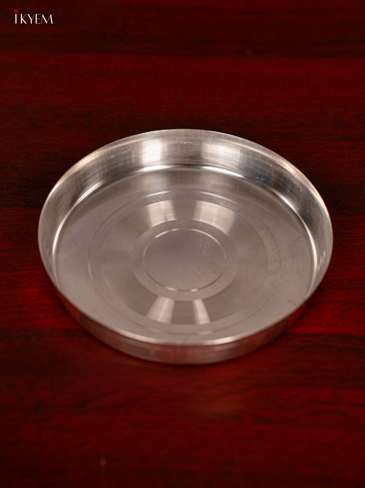 Traditional German Silver Pooja Thali Set -4