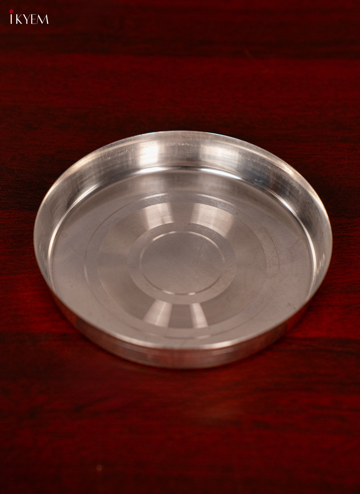 Traditional German Silver Pooja Thali Set -4