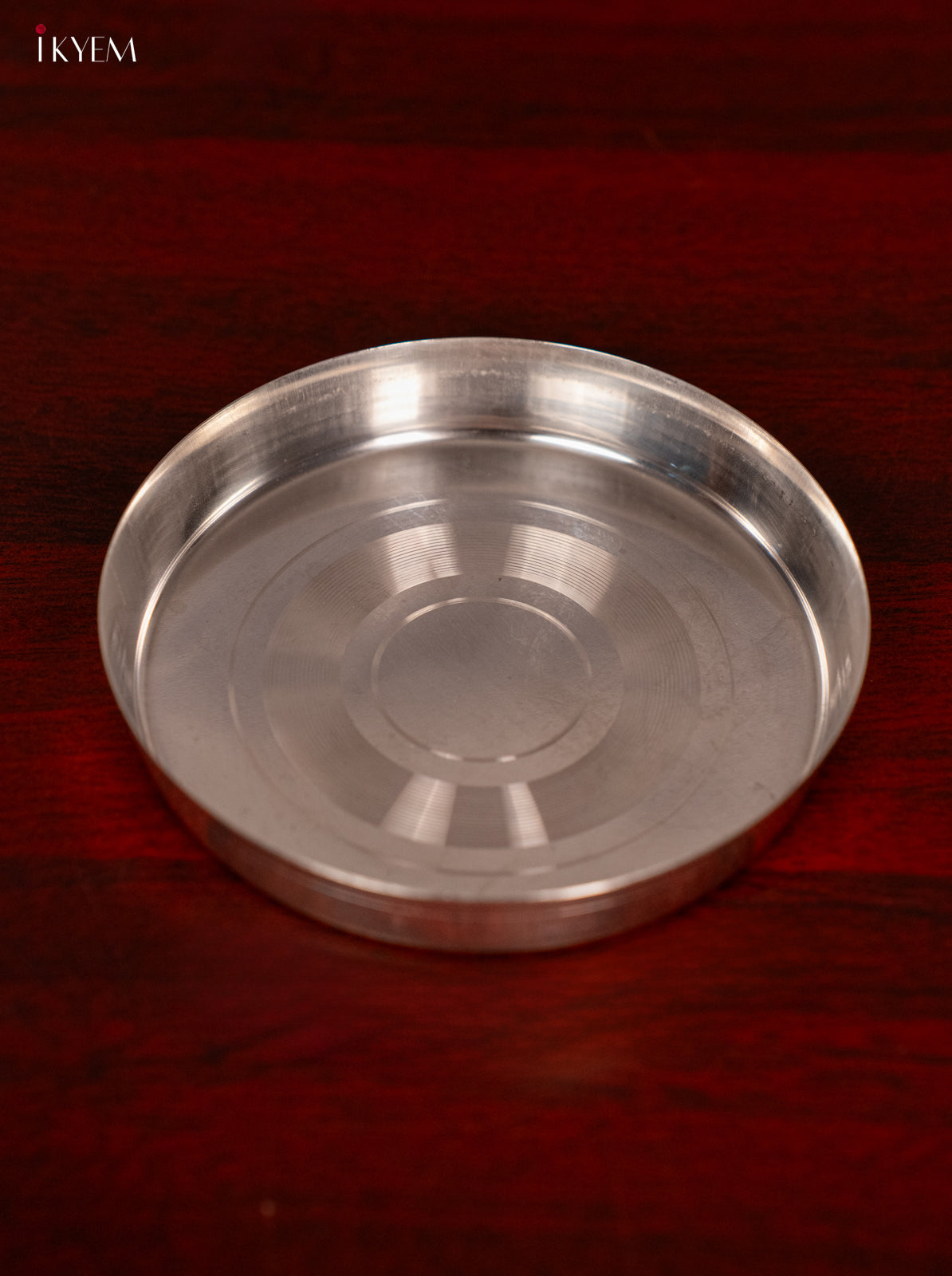 Traditional German Silver Pooja Thali Set -4