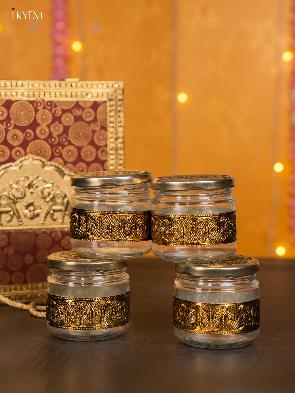 Gift Box with 4 Jar - Elephant -4