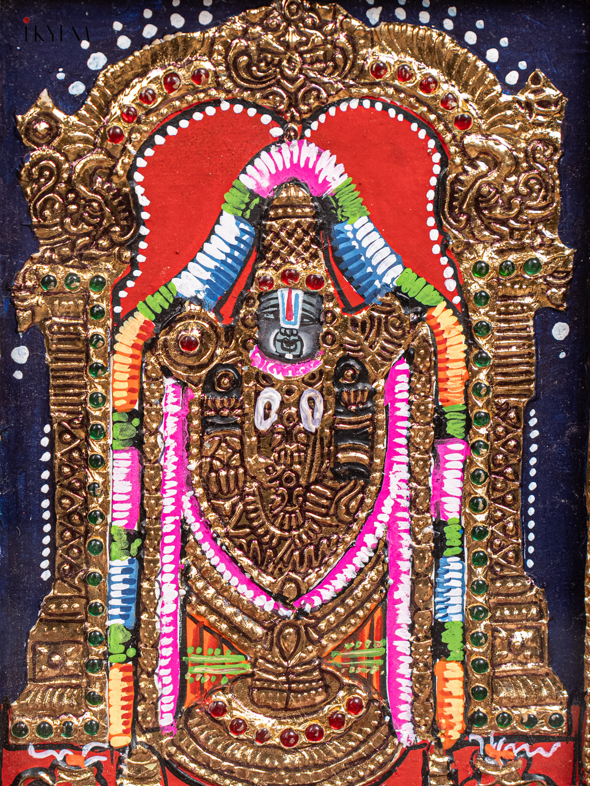 Elegant Balaji Tanjore Painting 2