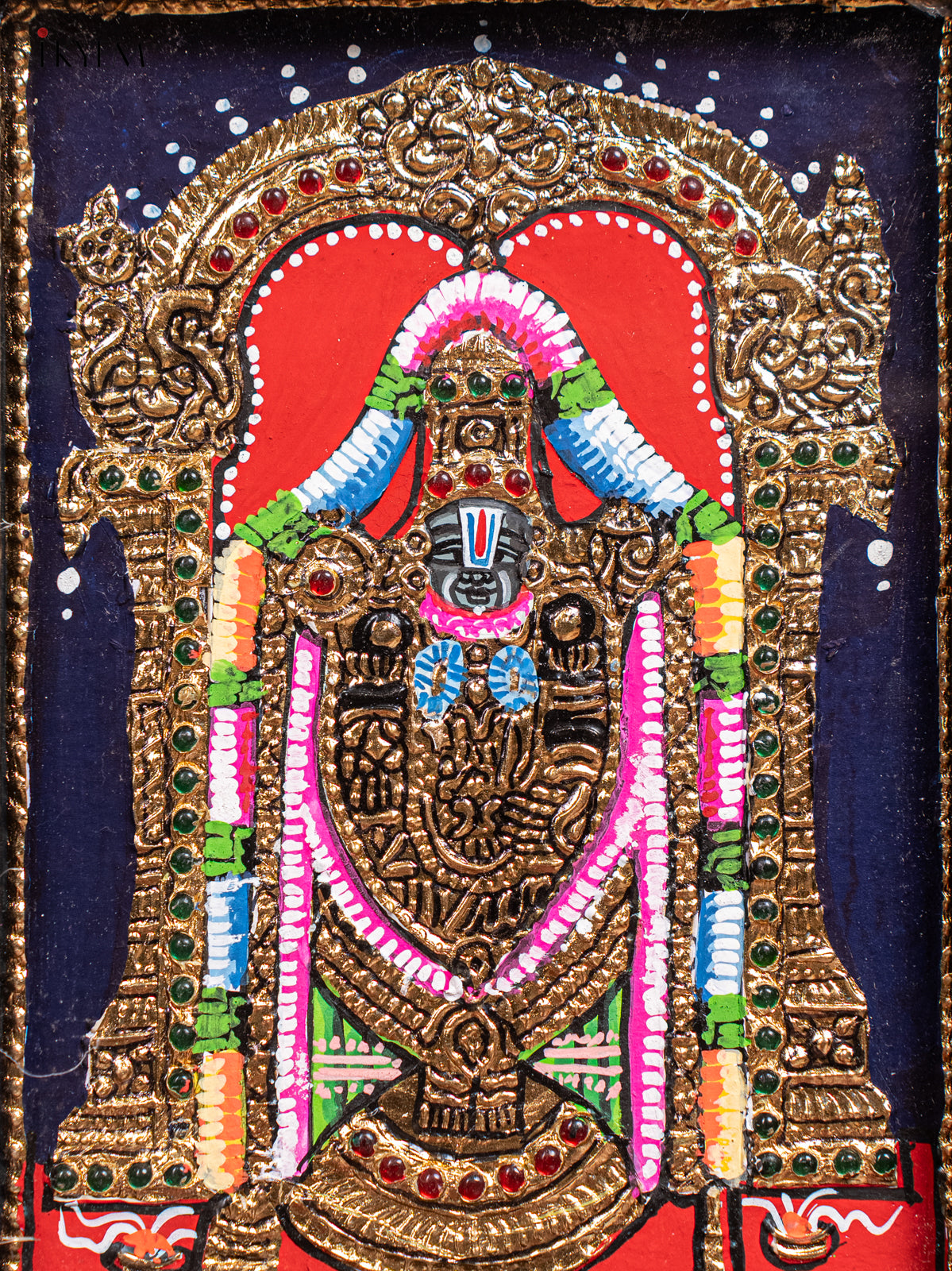 dazzling Balaji Tanjore Painting 2