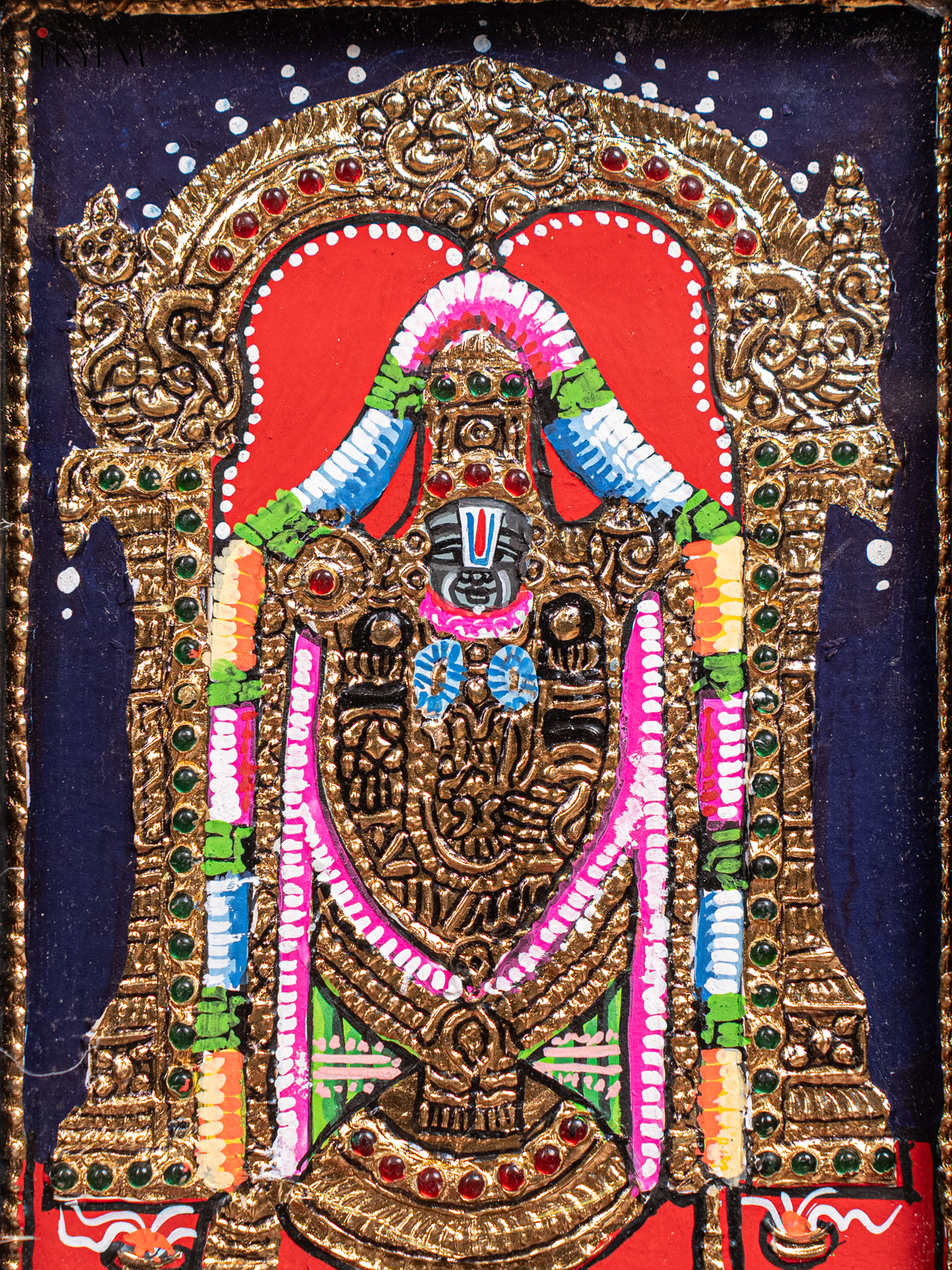 dazzling Balaji Tanjore Painting 2