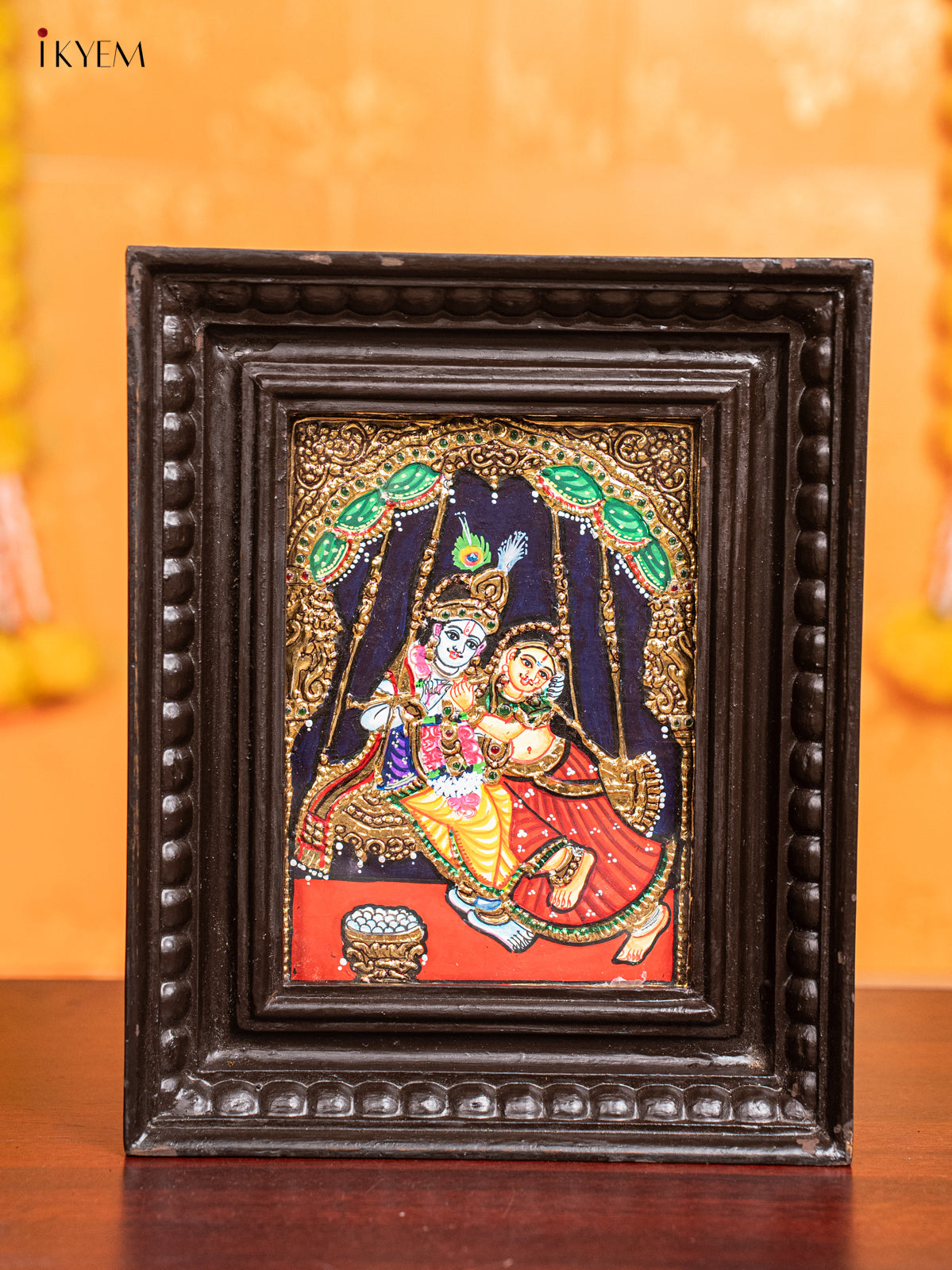 Radha Krishna Tanjore Painting