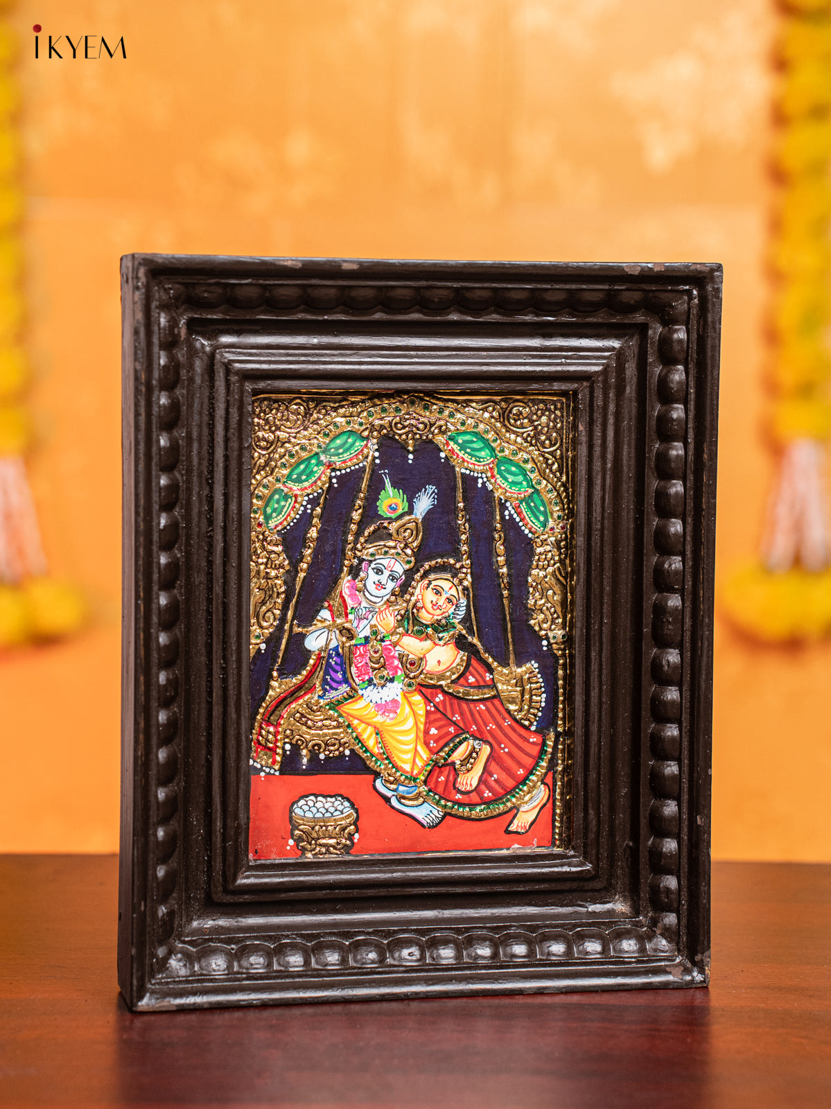 Radha Krishna Tanjore Painting 1