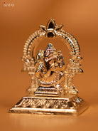 Silver Plated Ganesha Murti -4