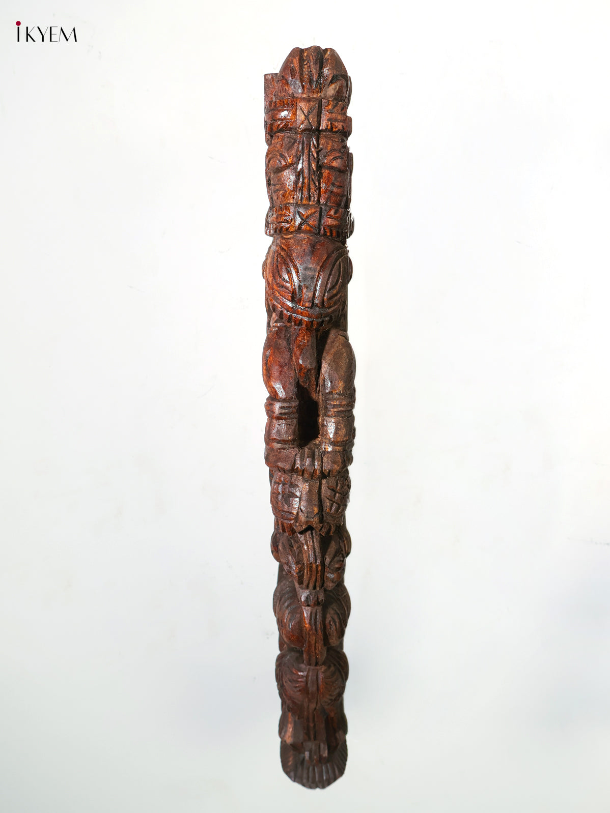 Magnificent Hand Carved Horse & Rider Wooden Wall Bracket Set 2