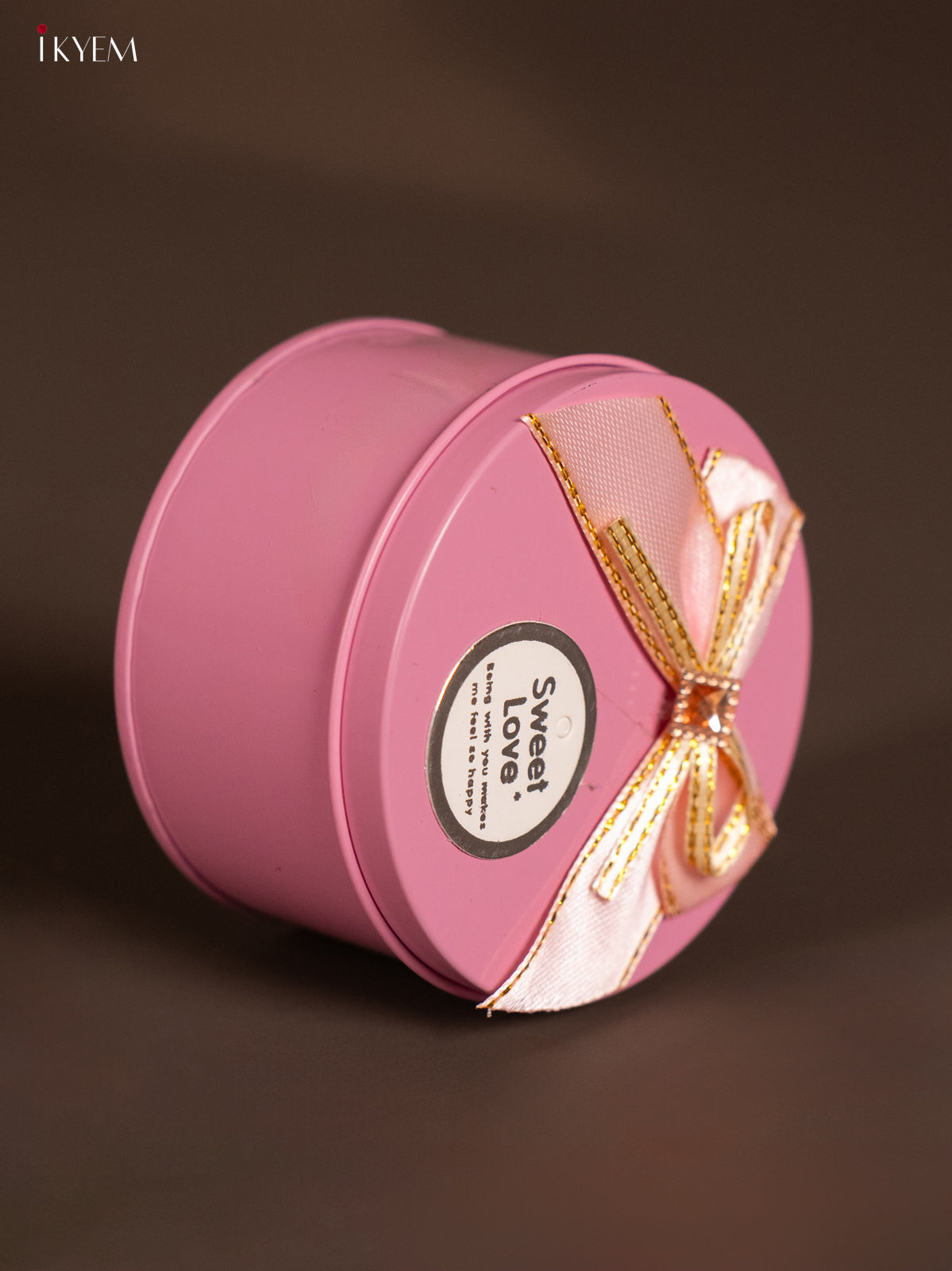 Pretty Baby Pink Round Gift Box 3