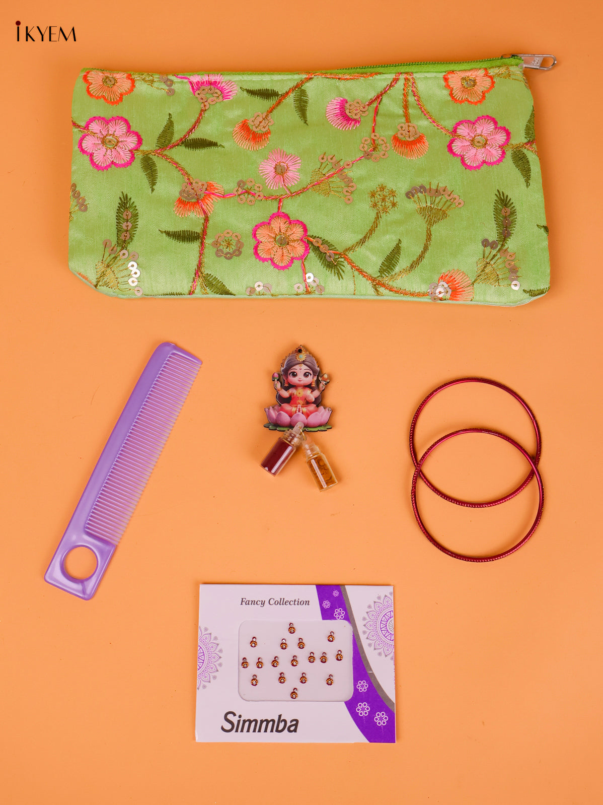 Traditional Return Gift Combos With Embroidered Pouch 2