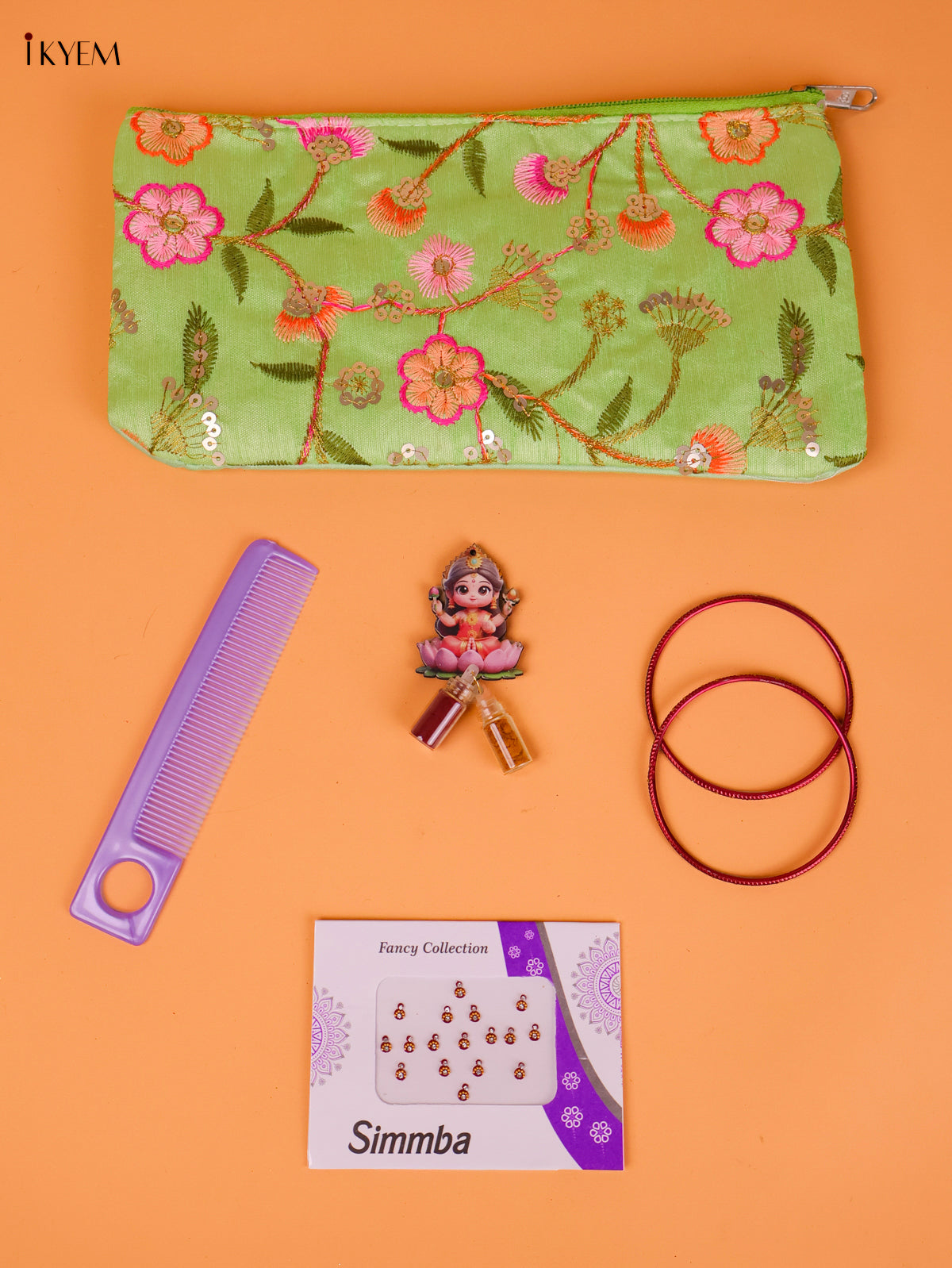 Traditional Return Gift Combos With Embroidered Pouch 2