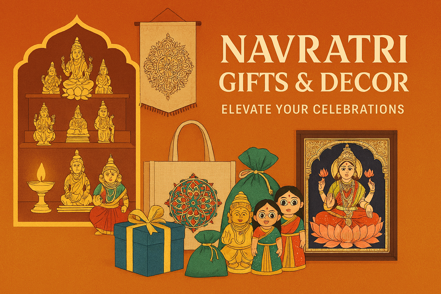 The Nine-Day Glow Up: Navratri Gifts and Decor That Shine