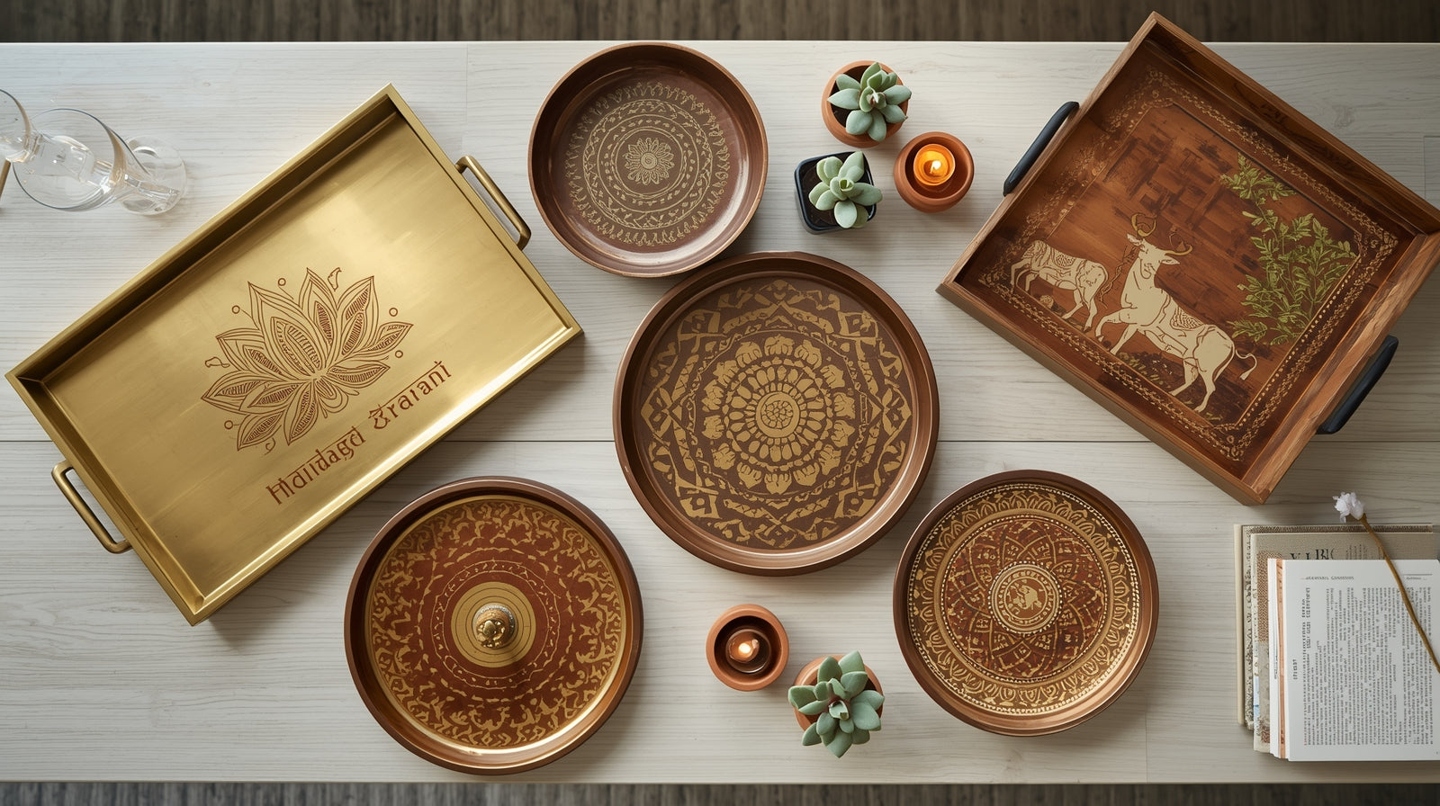 The Elegance of Trays: Where Utility Meets Art