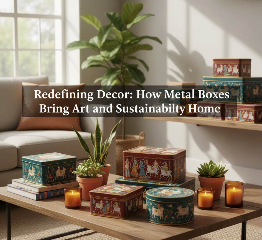 Redefining Decor: How Metal Boxes Bring Art and Sustainability Home – Ikyem