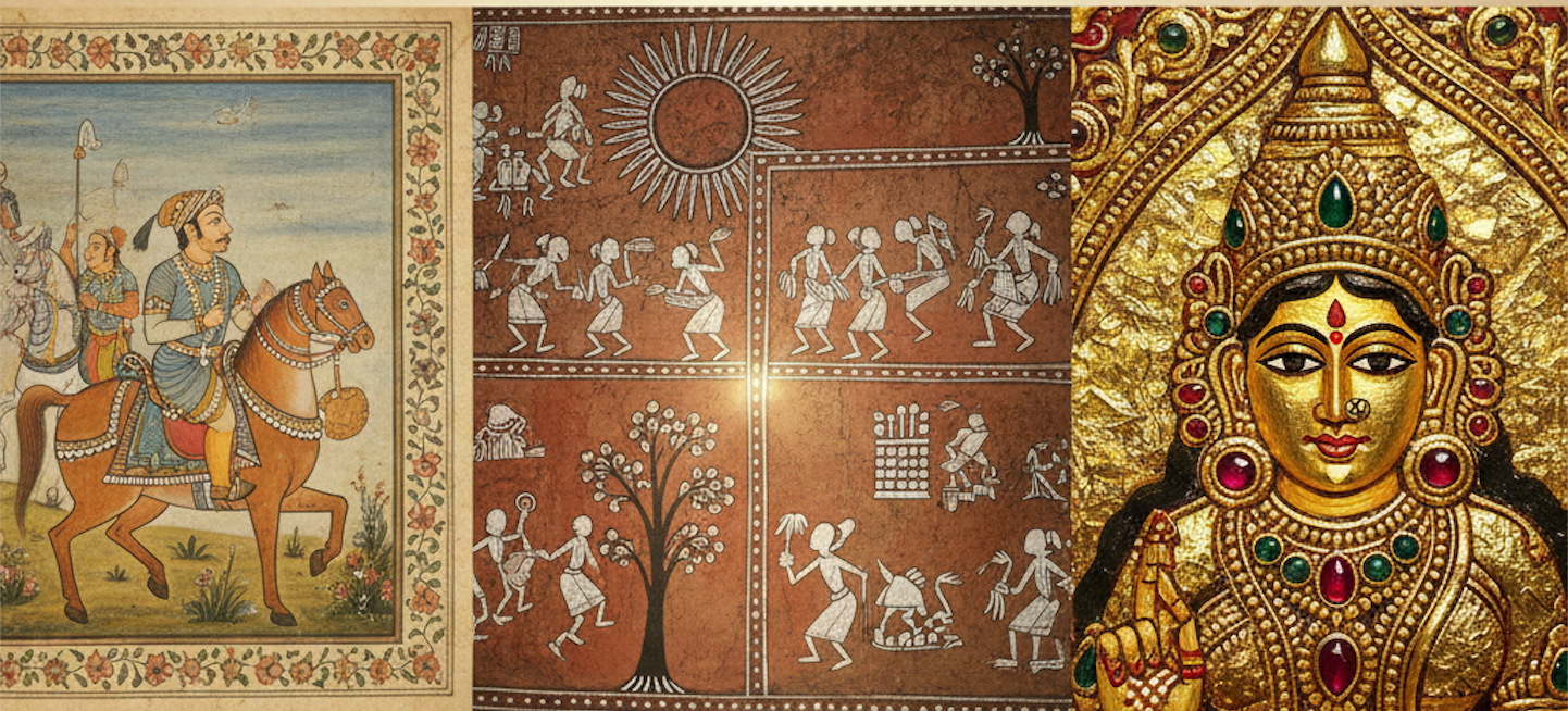A Canvas of Culture: Discovering India's Timeless Painting Traditions
