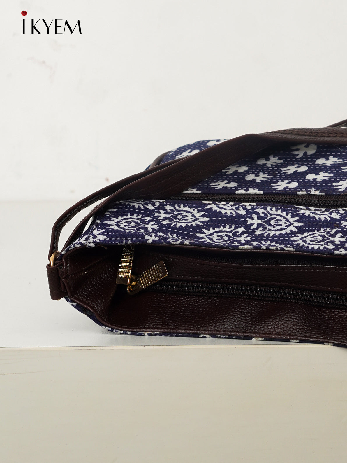 Blue - Ajrakh Handbag