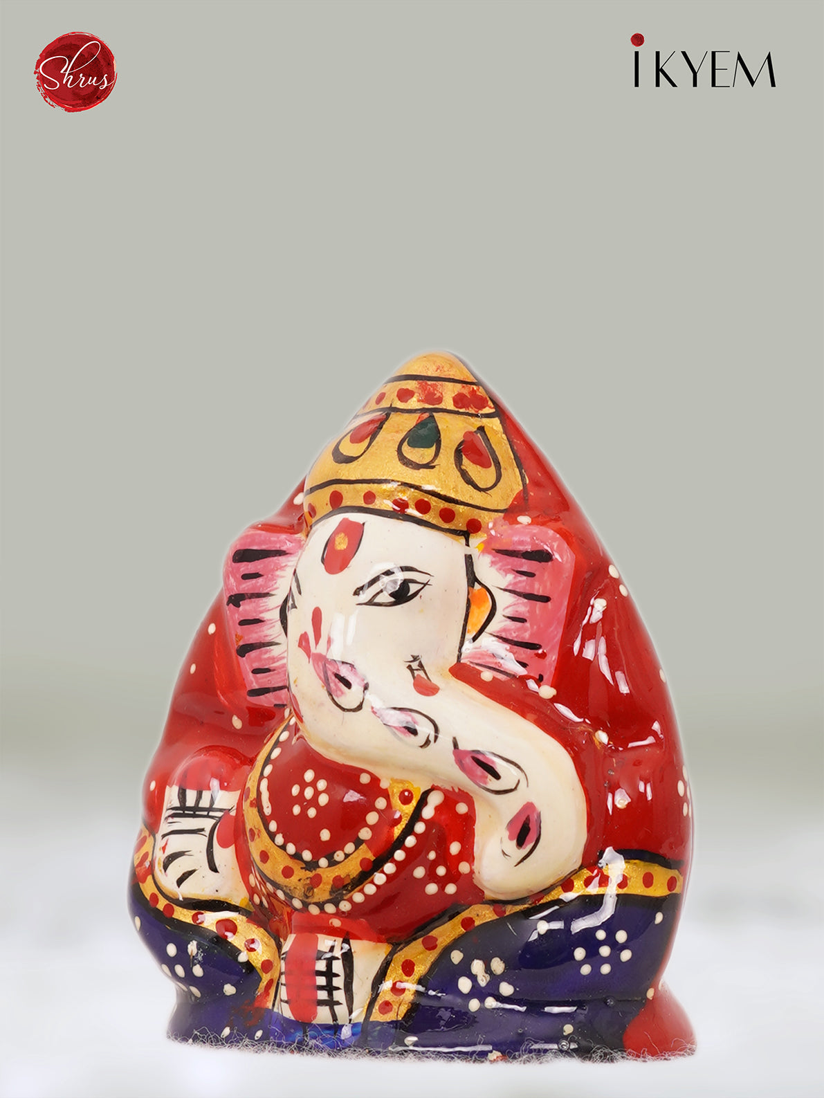 Meenakari Ganesha Statue